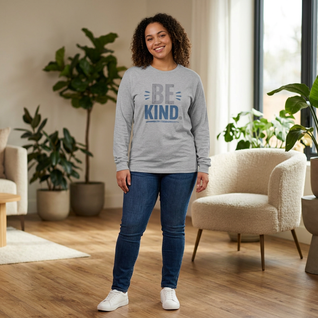 UNISEX ~ Be Kind. ~ Long Sleeve Tee