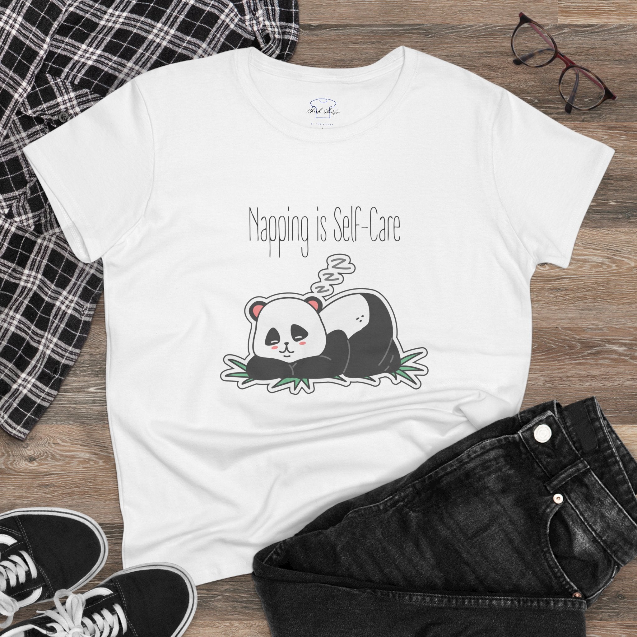Chick-Shirts ~ Napping is Self-Care Women's Tee