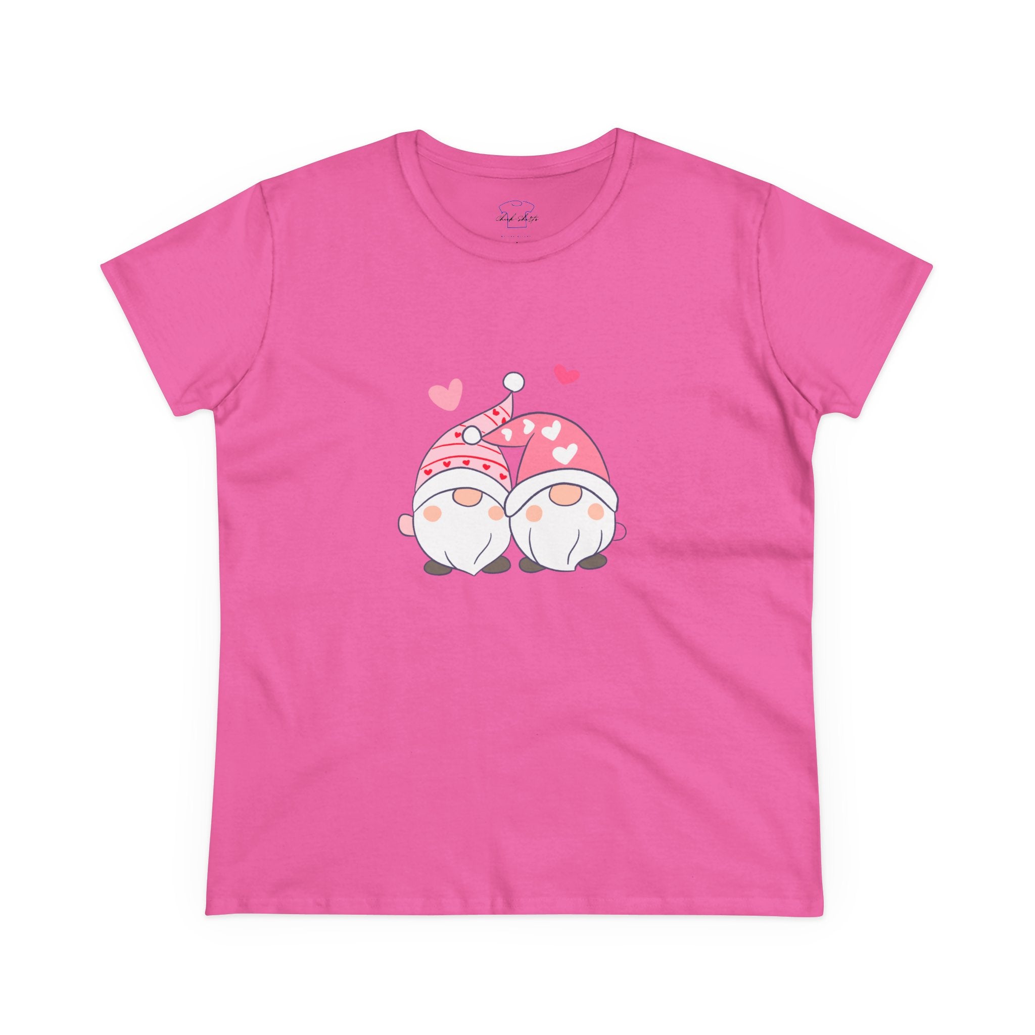 Chick-Shirts ~ Gnome Couple Love -Women's Tee