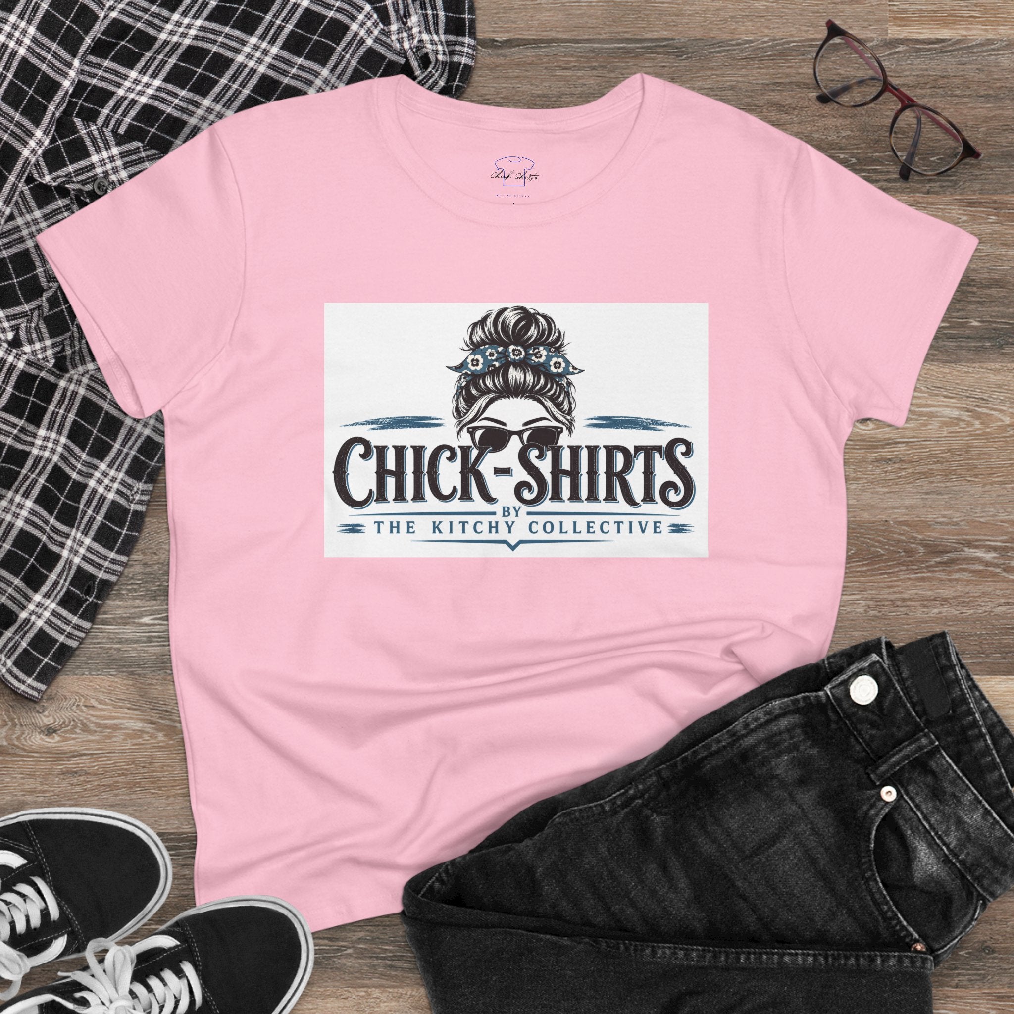 Chick-Shirts ~ LOGO Women's Cotton Tee