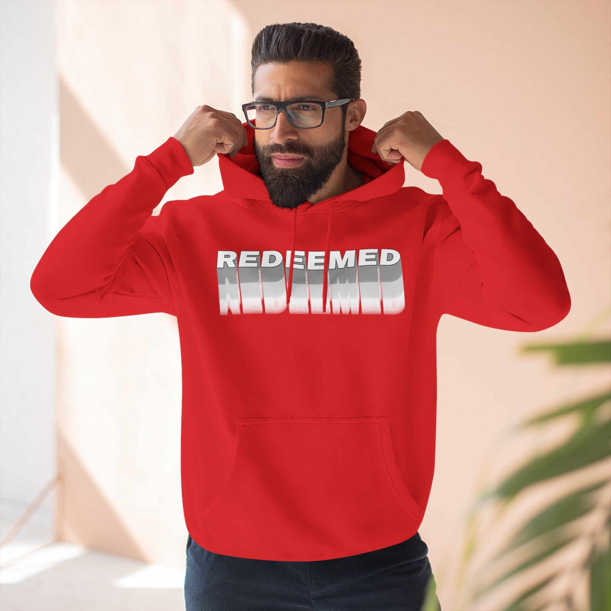 Dude-Shirts ~ Redeemed Pullover Hoodie — Inspirational