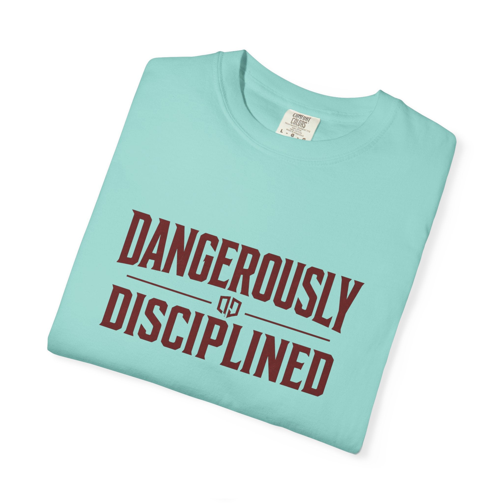 Dude-Shirts ~ Dangerously Disciplined Graphic Tee