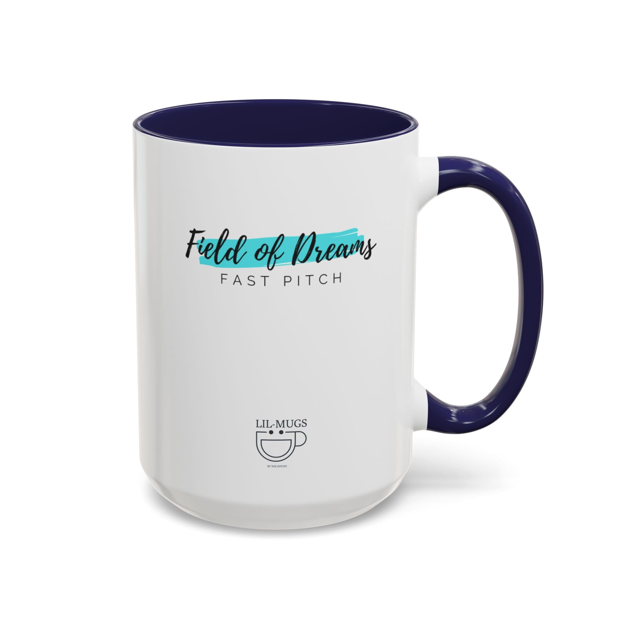Lil-Mugs ~ Field of Dreams Fast Pitch Coffee Mug  11oz or 15oz Ceramic Coffee Cup