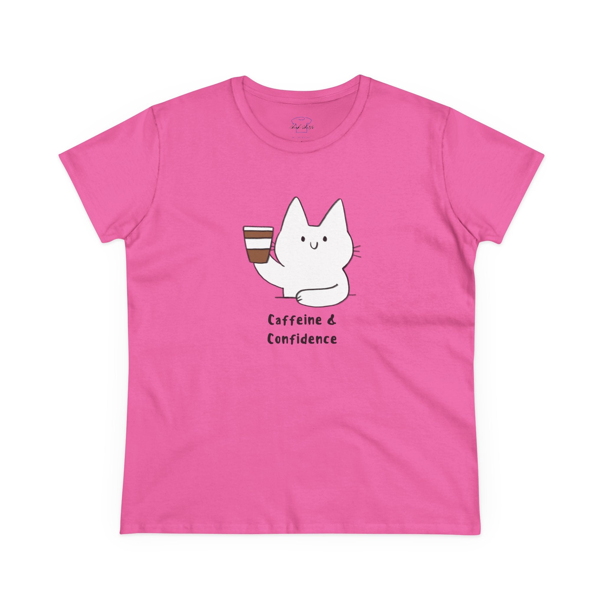 Chick-Shirts ~ Caffeine & Confidence -Women's Tee