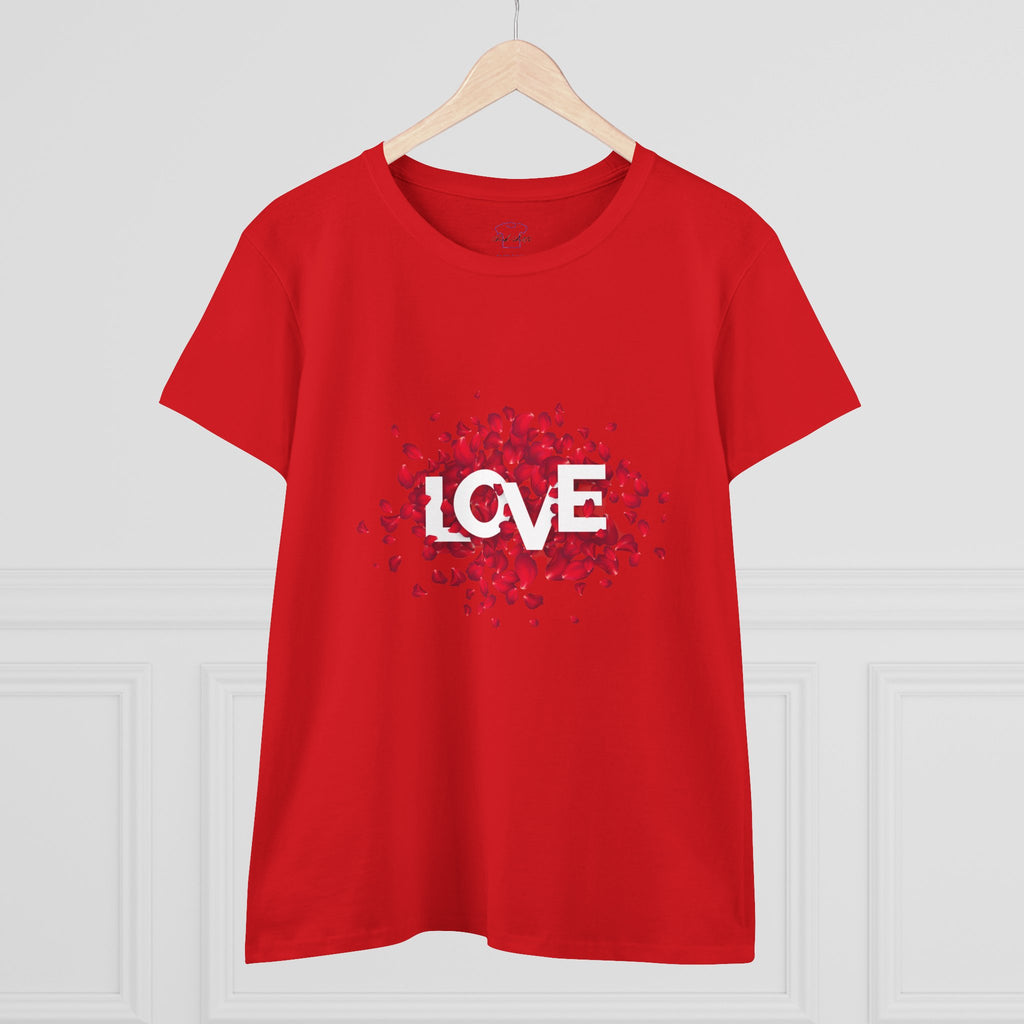LOVE ~ Women's Midweight Cotton Tee