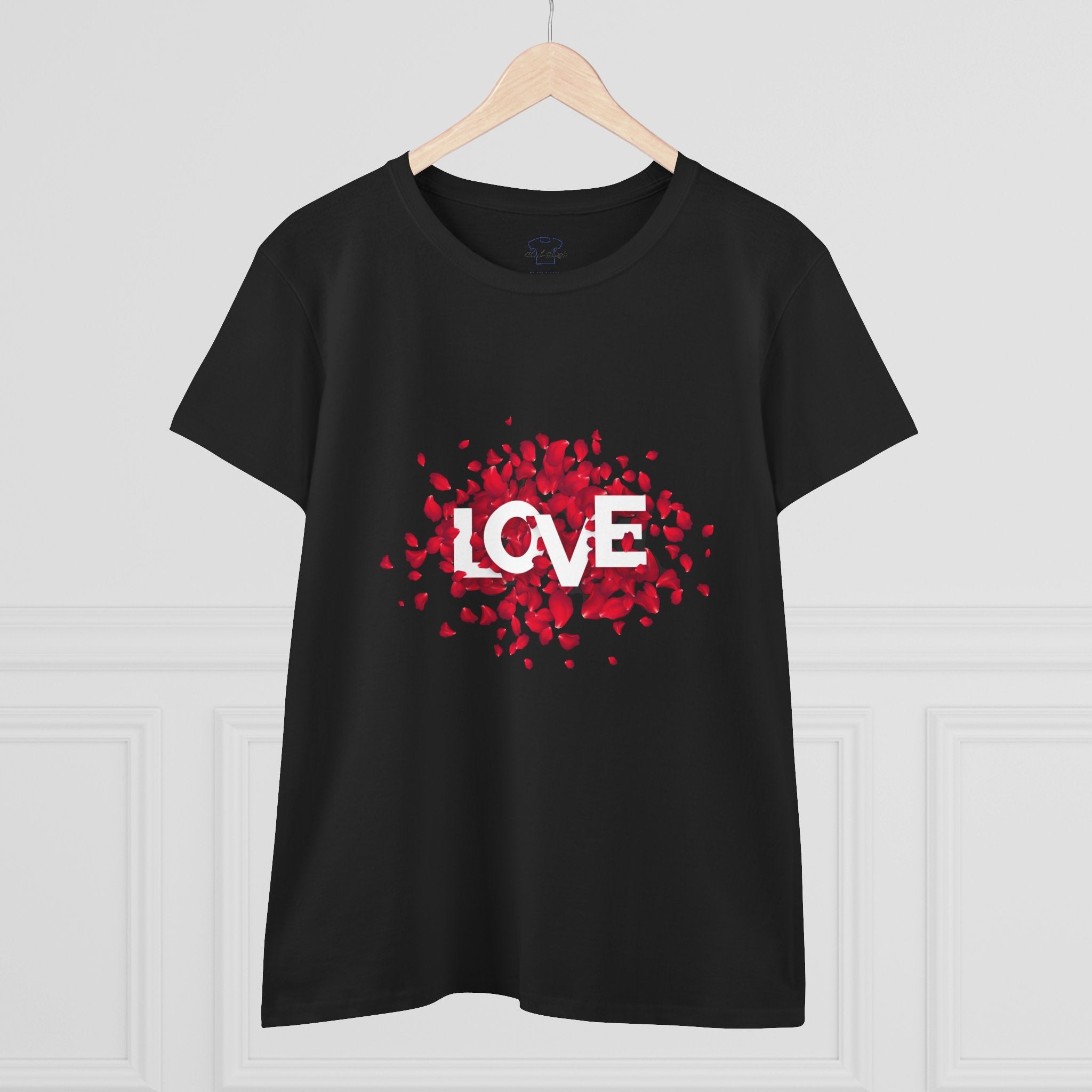 LOVE ~ Women's Midweight Cotton Tee
