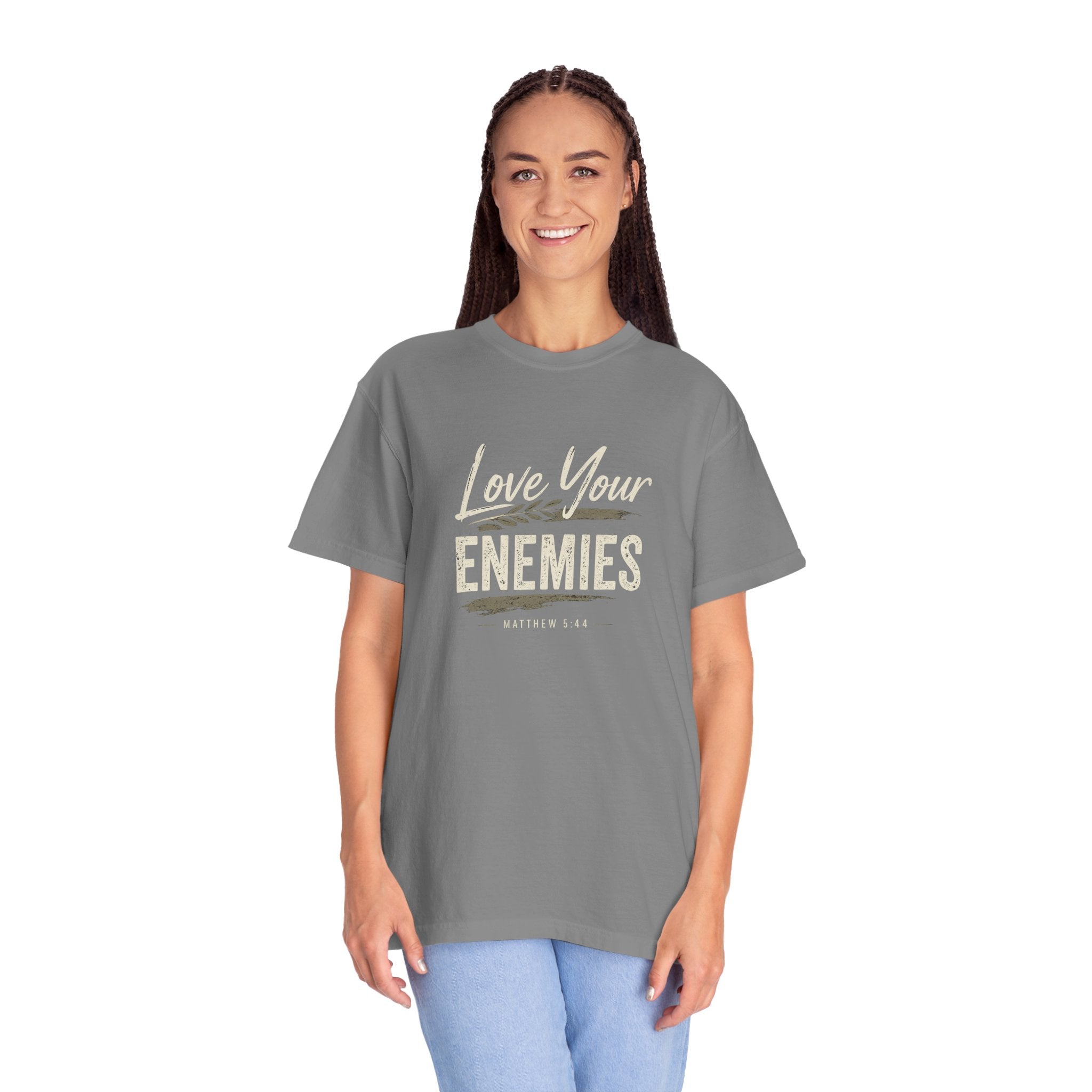 Chick-Shirts ~ Love Your Enemies — Graphic Tee