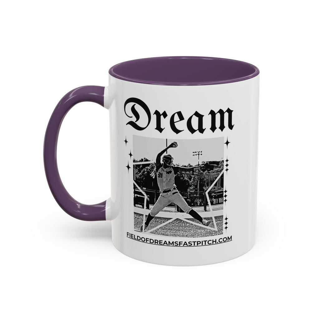 Lil-Mugs ~ Field of Dreams Fast Pitch Coffee Mug  11oz or 15oz Ceramic Coffee Cup