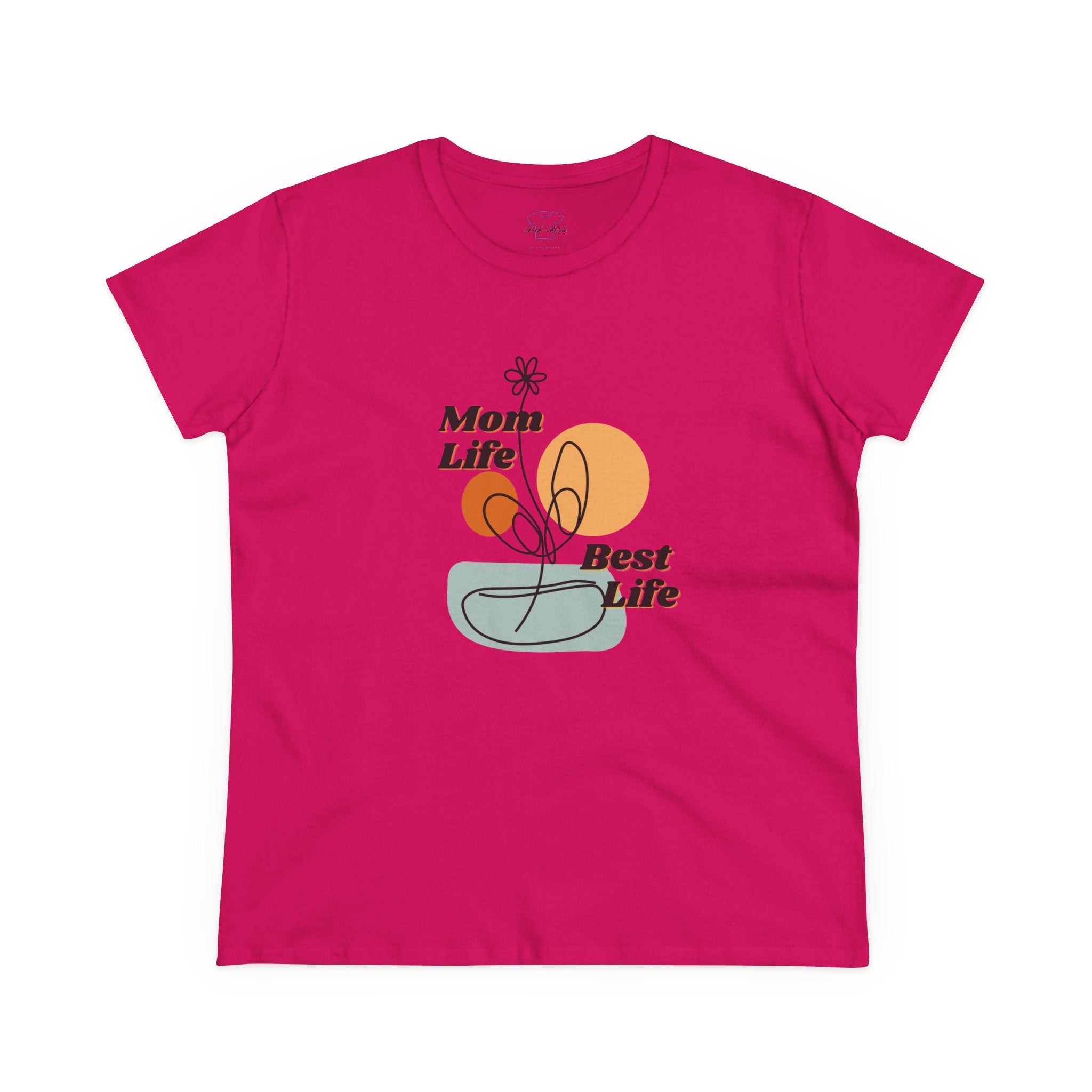 Chick-Shirts ~ Mom life. Best Life. Women's Tee