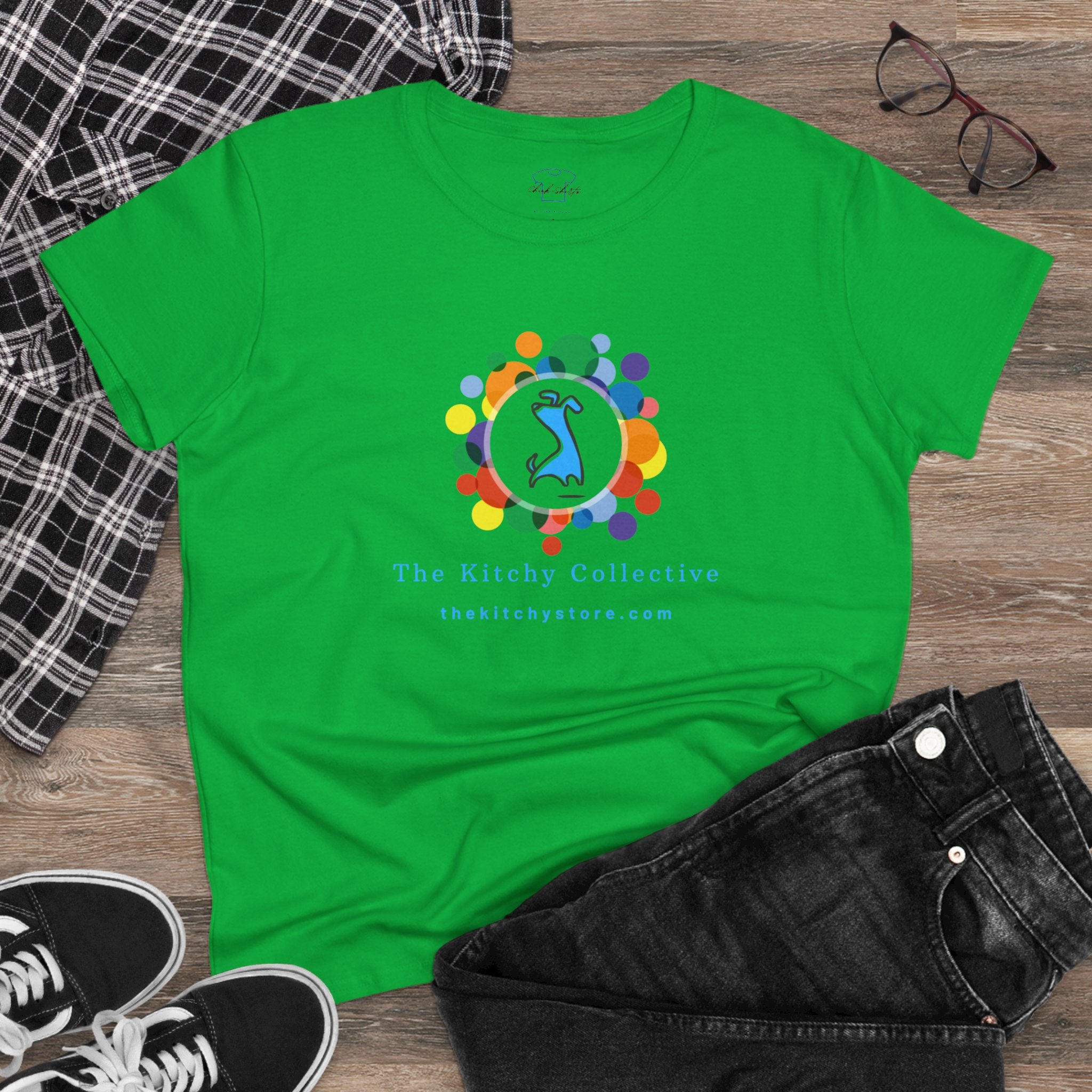 Chick-Shirts ~ The Kitchy Collective Logo Tee
