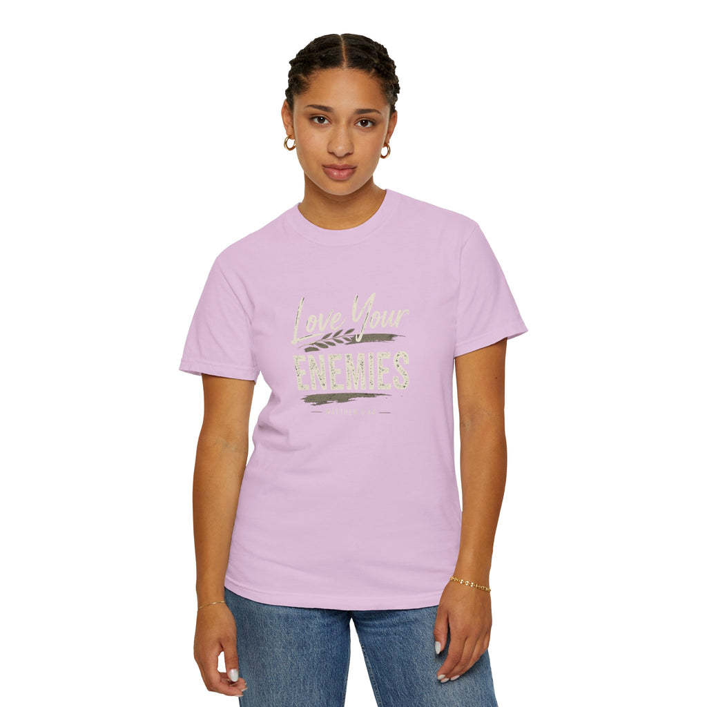 Chick-Shirts ~ Love Your Enemies — Graphic Tee