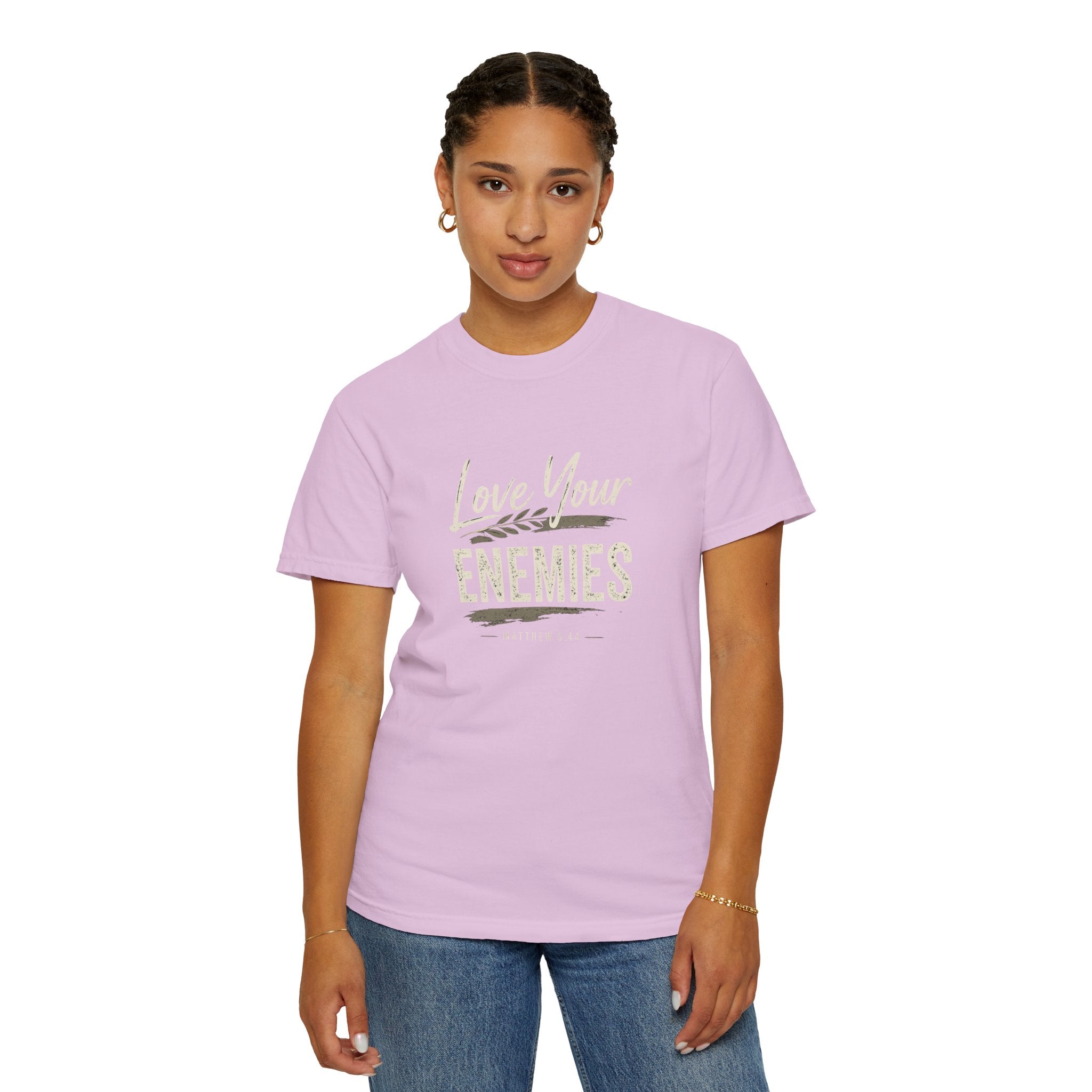 Chick-Shirts ~ Love Your Enemies — Graphic Tee