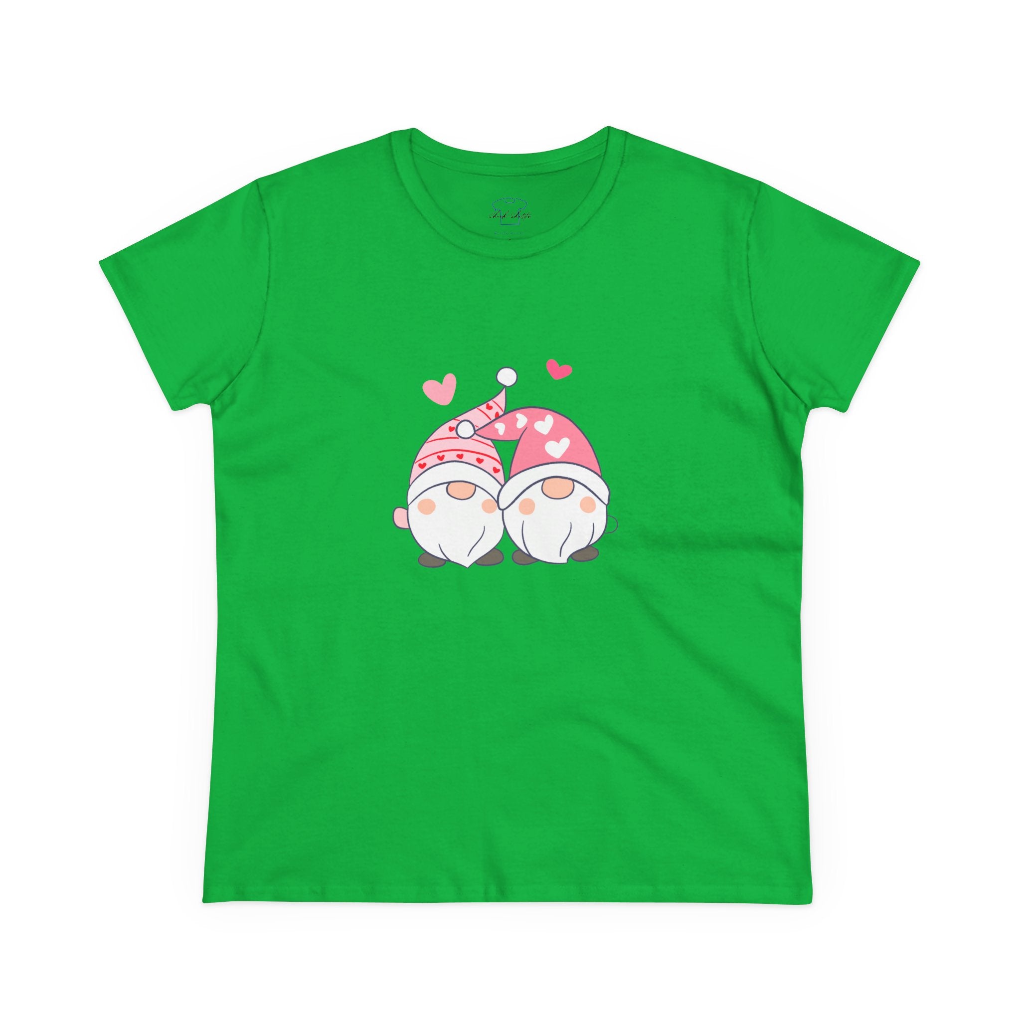 Chick-Shirts ~ Gnome Couple Love -Women's Tee