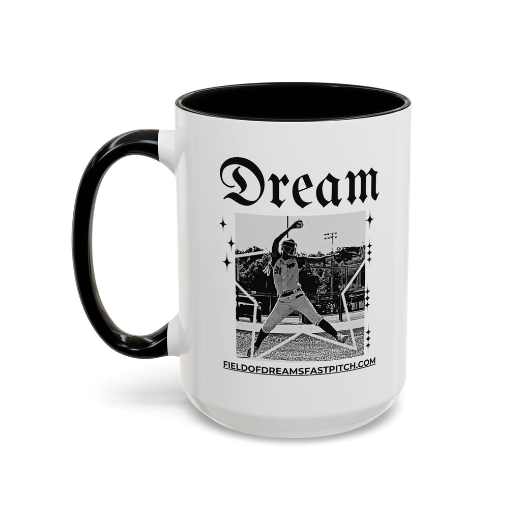 Lil-Mugs ~ Field of Dreams Fast Pitch Coffee Mug  11oz or 15oz Ceramic Coffee Cup