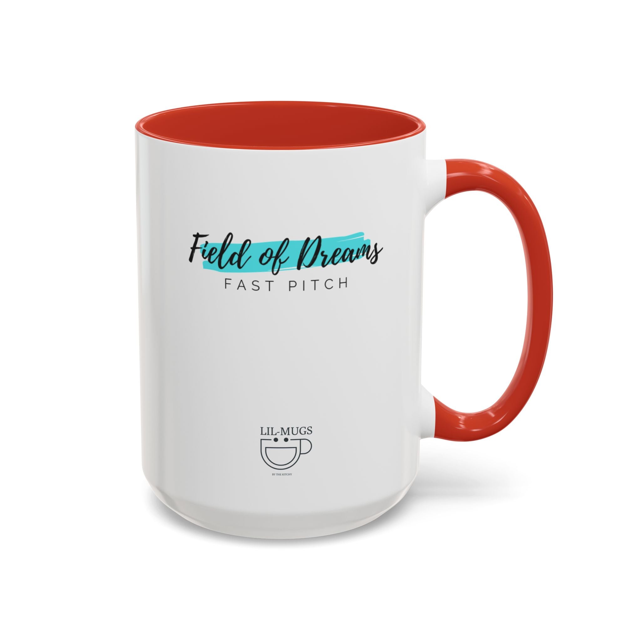 Lil-Mugs ~ Field of Dreams Fast Pitch Coffee Mug  11oz or 15oz Ceramic Coffee Cup