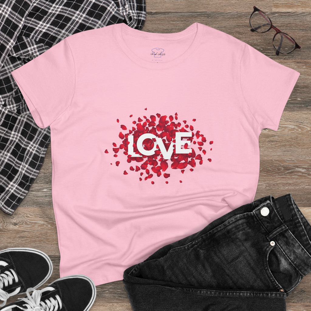 LOVE ~ Women's Midweight Cotton Tee