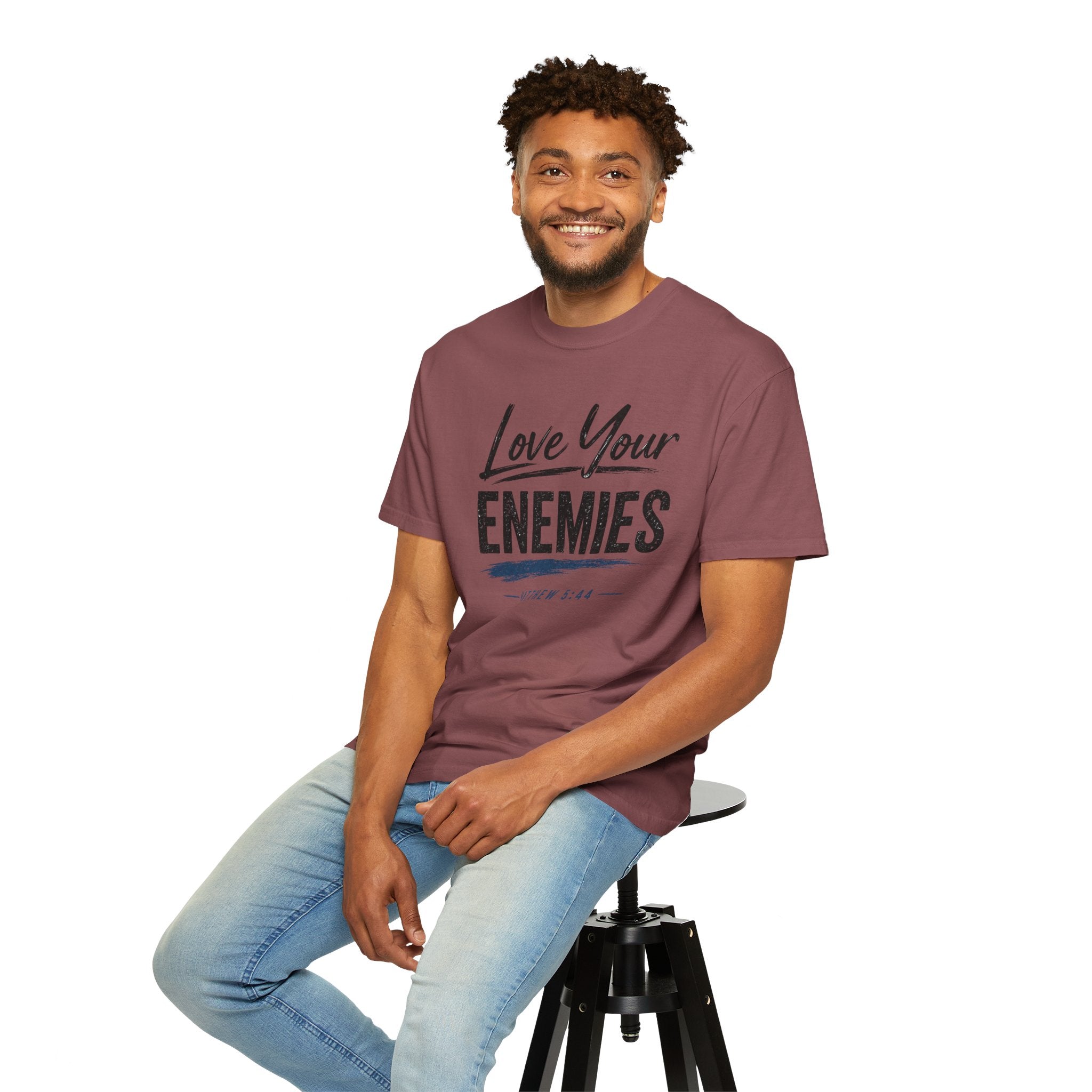 Dude-Shirts ~ Love Your Enemies — Graphic Tee