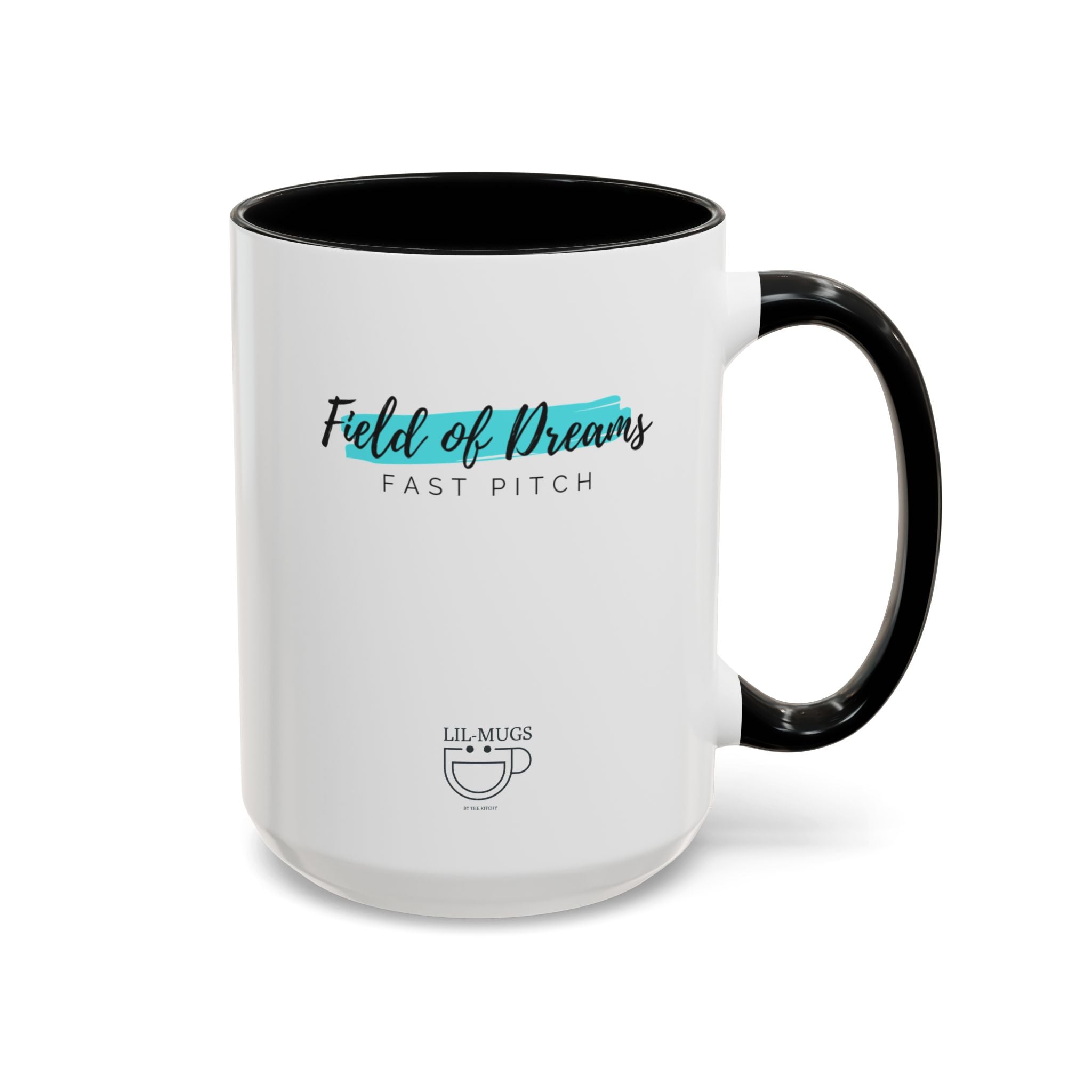 Lil-Mugs ~ Field of Dreams Fast Pitch Coffee Mug  11oz or 15oz Ceramic Coffee Cup