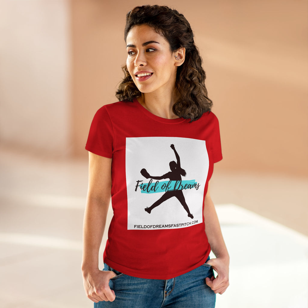Chick-Shirts ~ Field Of Dreams Fastpitch Tee