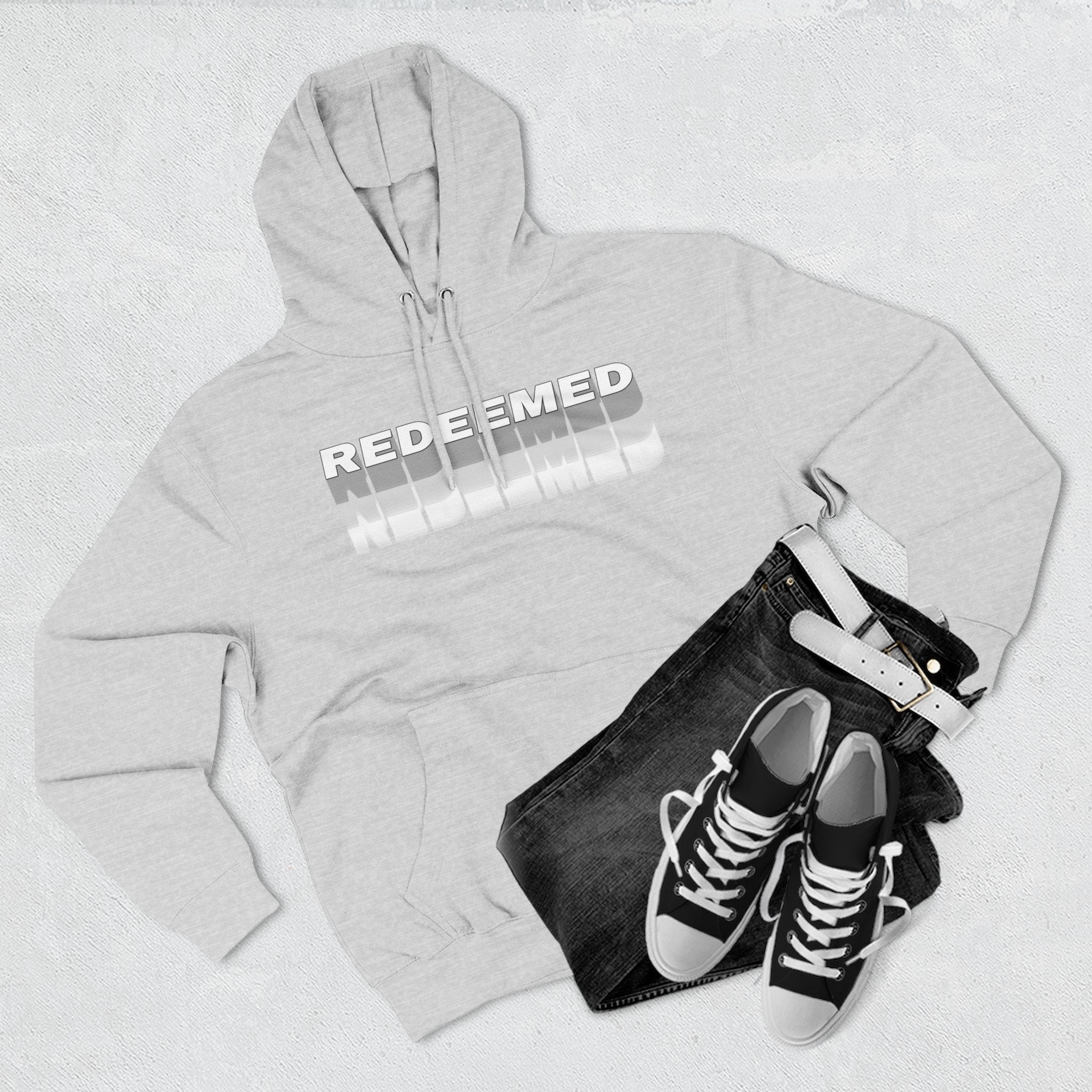 Dude-Shirts ~ Redeemed Pullover Hoodie — Inspirational