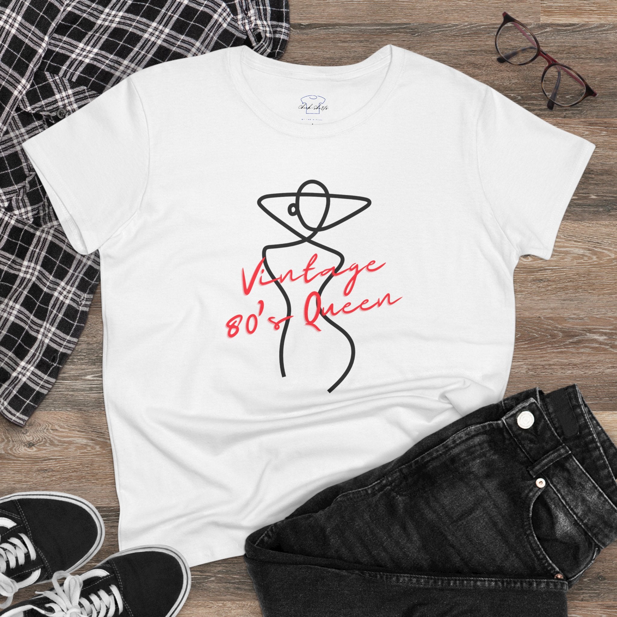 Chick-Shirts ~ Vintage 80's Queen Women's Tee