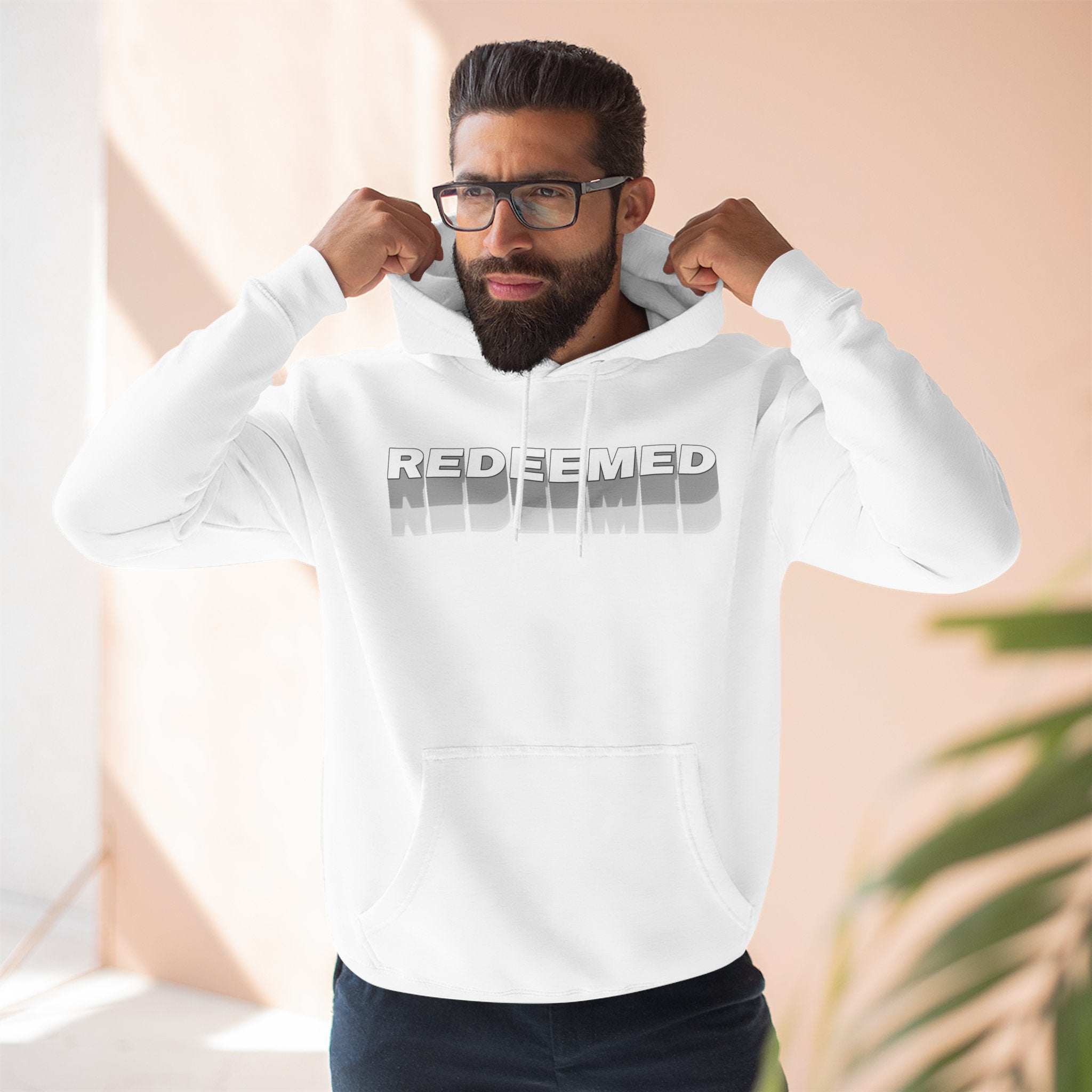 Dude-Shirts ~ Redeemed Pullover Hoodie — Inspirational