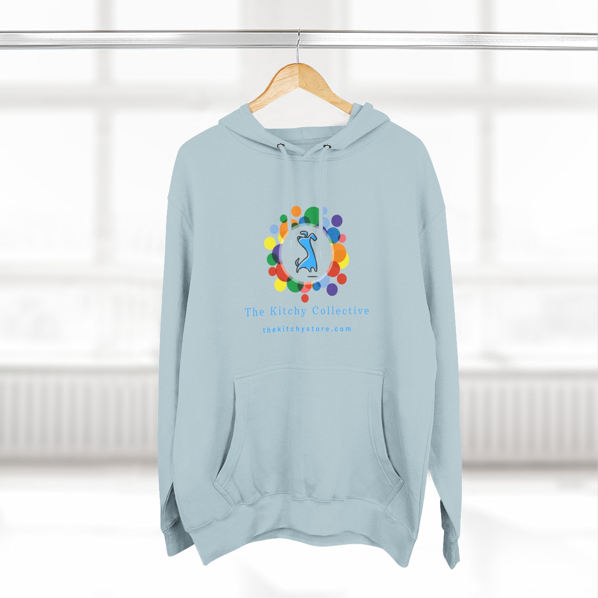 Chick-Shirts ~ THE KITCHY Fleece Pull-over Hoodie with Kangaroo Pocket