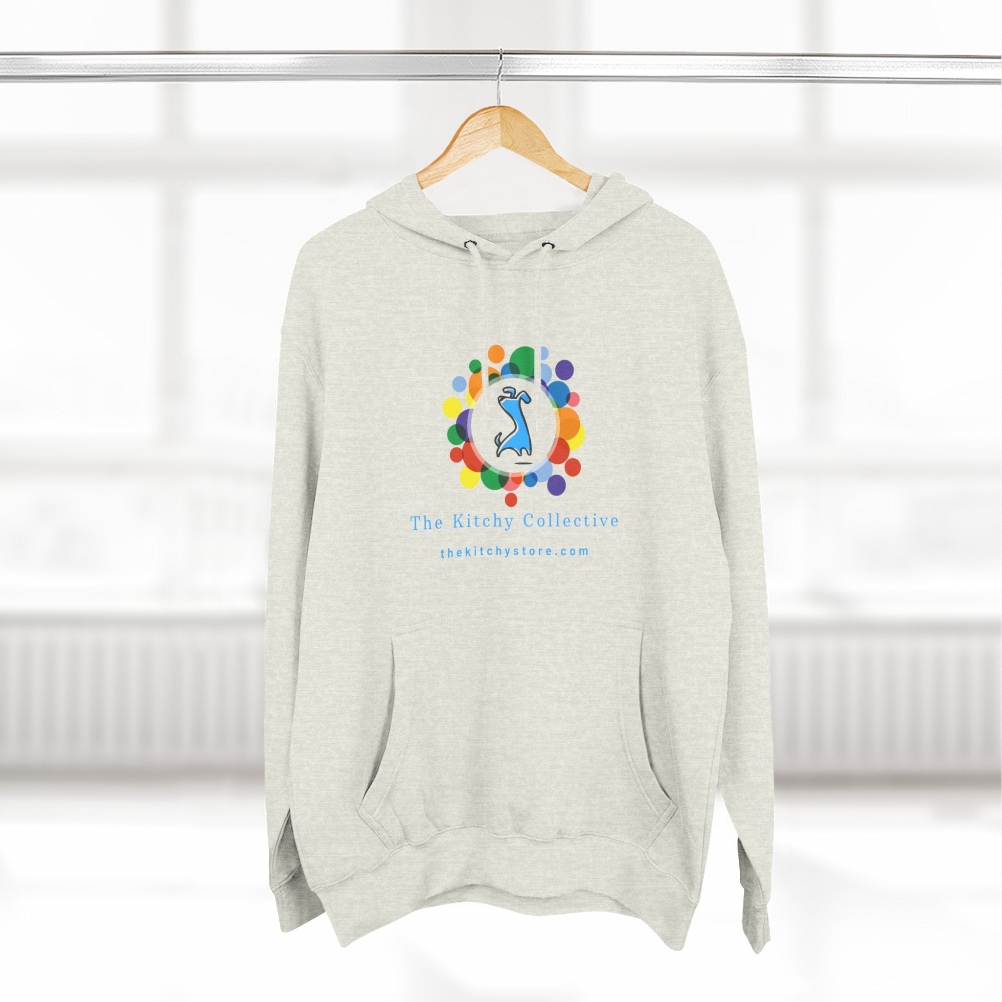 Chick-Shirts ~ THE KITCHY Fleece Pull-over Hoodie with Kangaroo Pocket