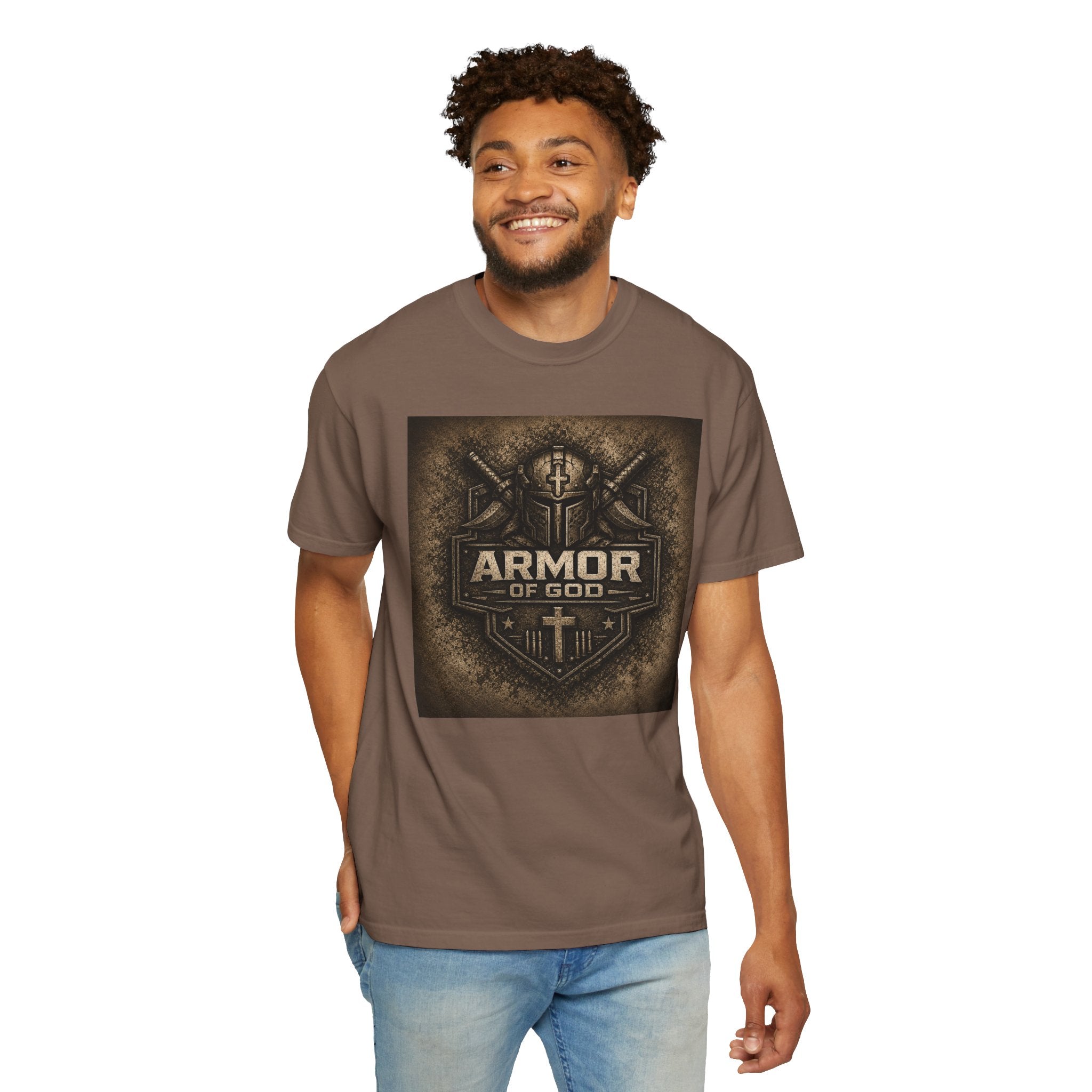 Dude-Shirts ~ ARMOR OF GOD Inspirational Graphic Tee