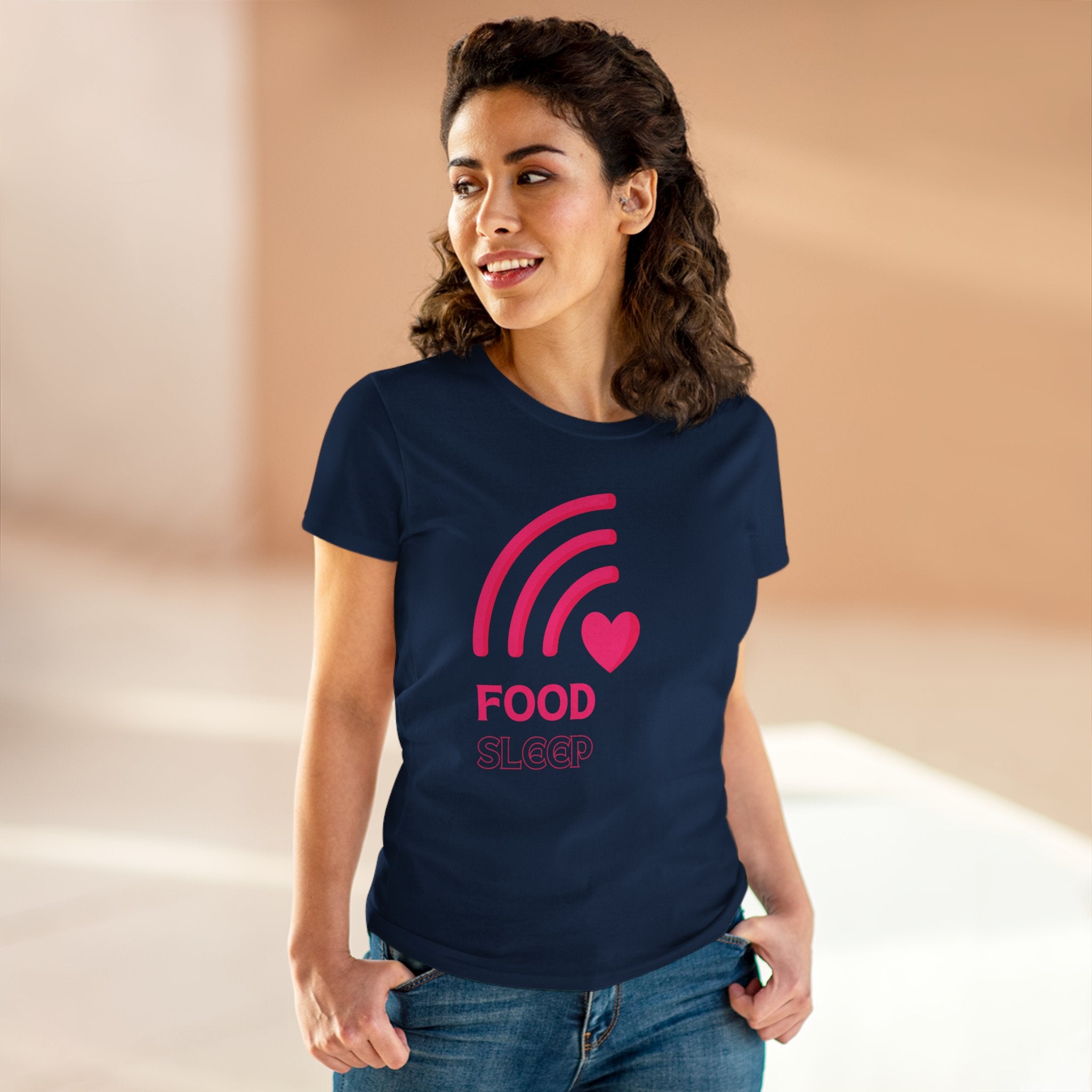 Chick-Shirts ~ WIFI, FOOD, SLEEP Women's Tee