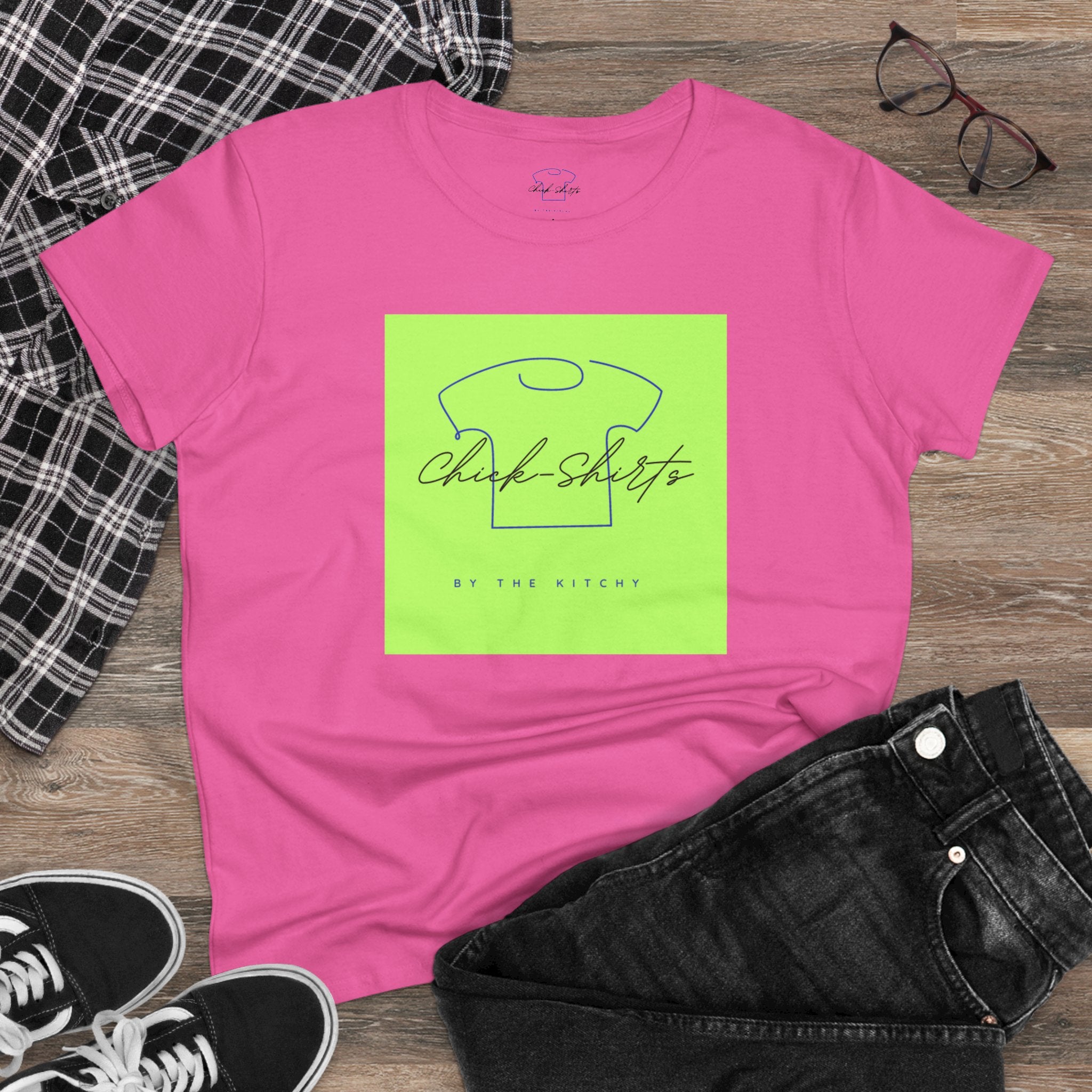 Chick-Shirts ~ LOGO Women's Cotton Tee