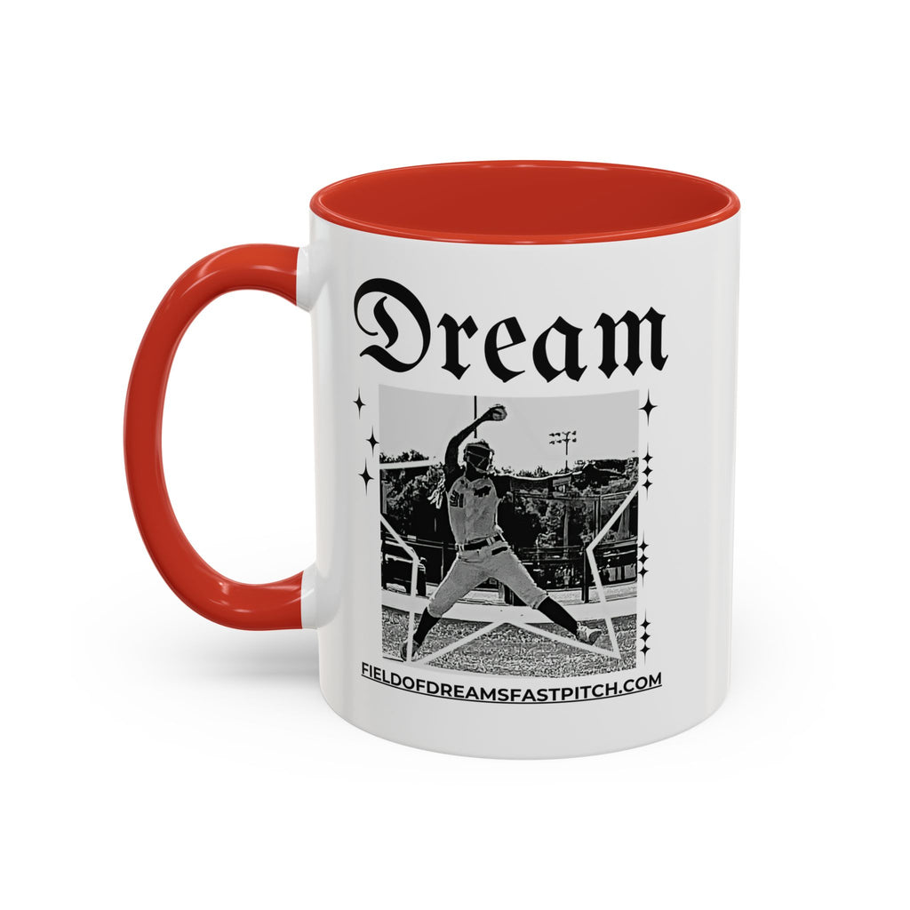 Lil-Mugs ~ Field of Dreams Fast Pitch Coffee Mug  11oz or 15oz Ceramic Coffee Cup