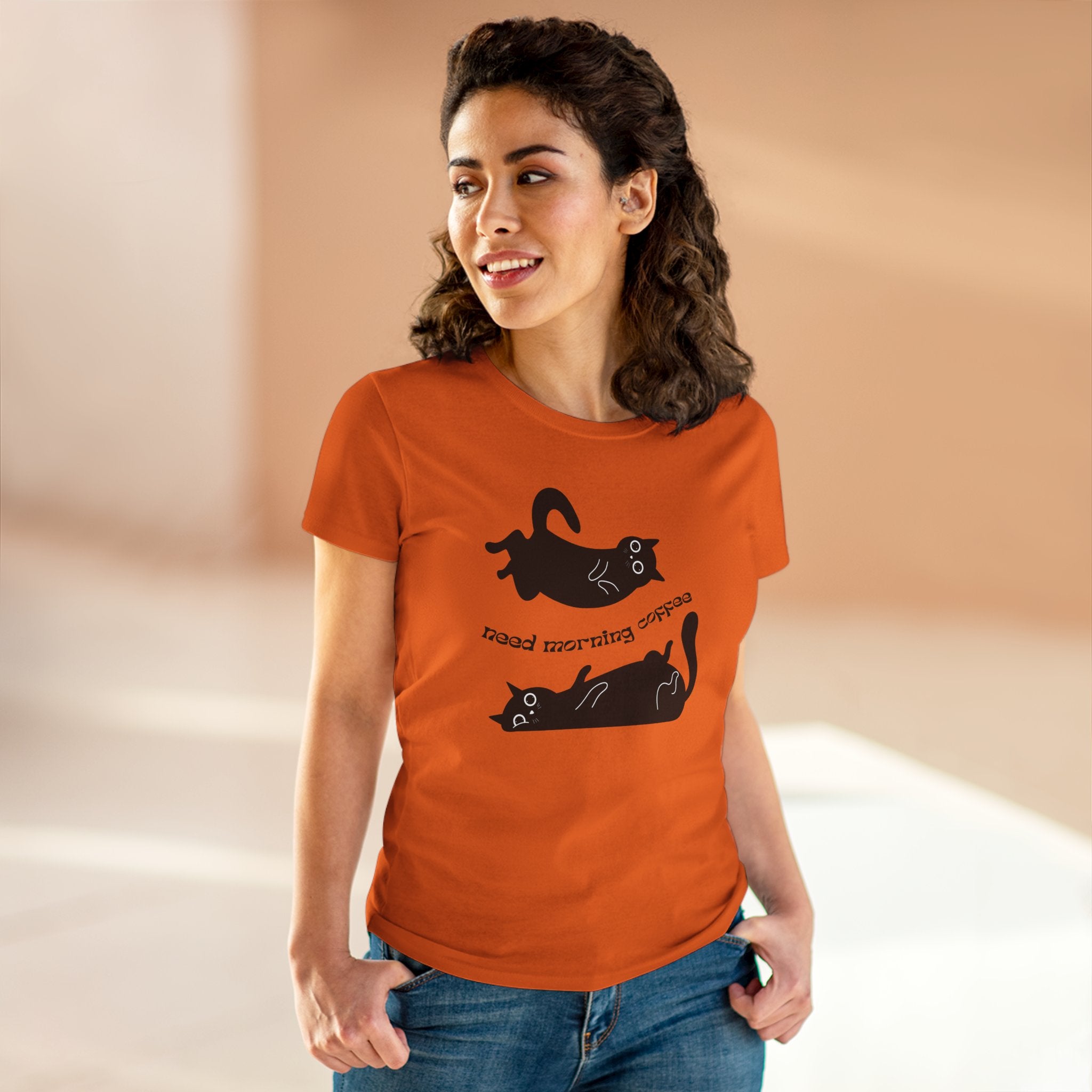 Chick-Shirts ~ Need Morning Coffee Women's Tee