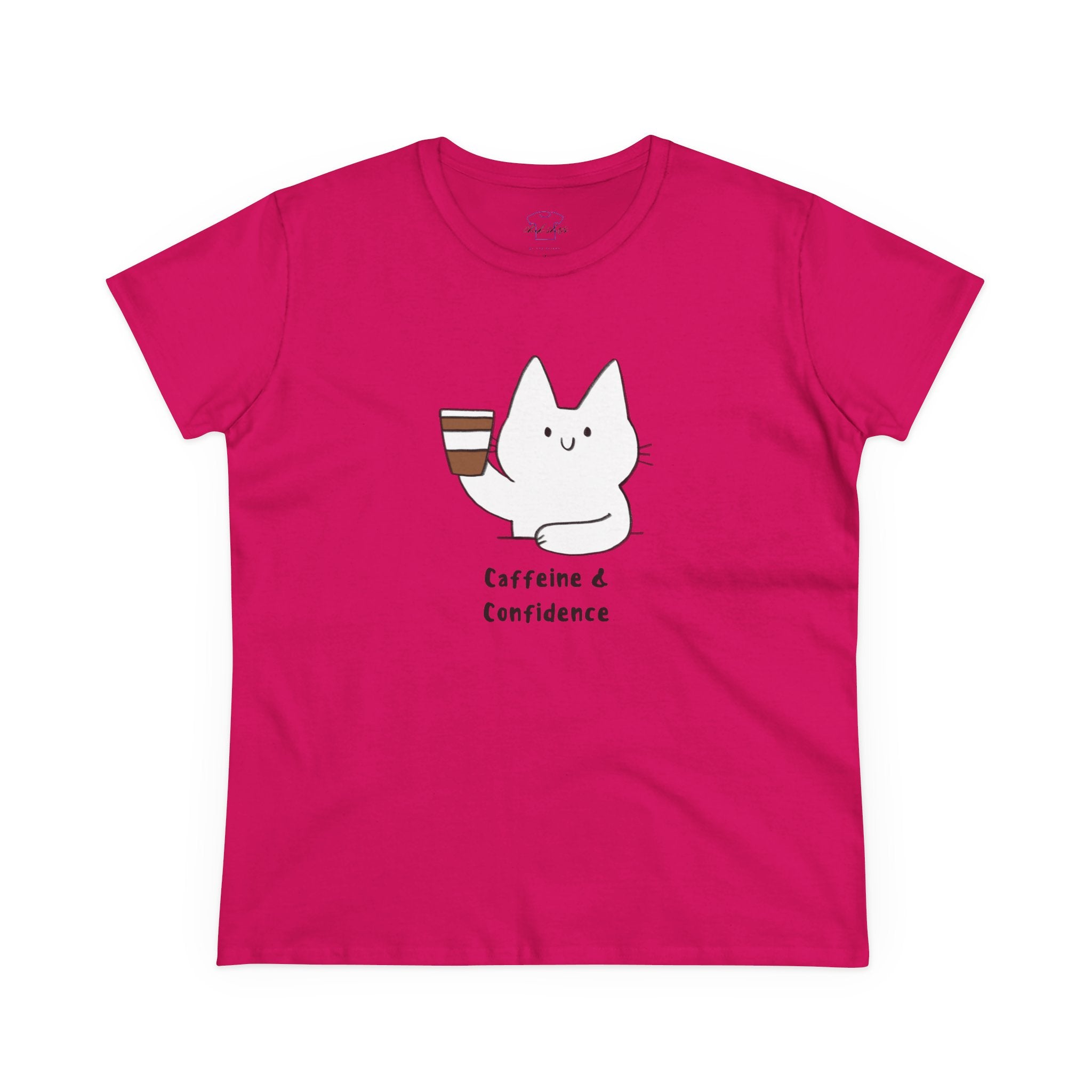 Chick-Shirts ~ Caffeine & Confidence -Women's Tee