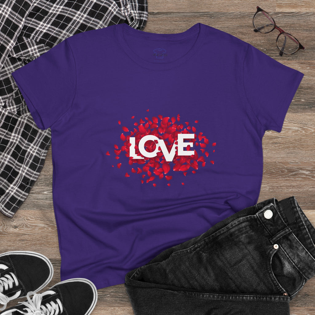 LOVE ~ Women's Midweight Cotton Tee
