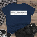Chick-Shirts ~ Living Testaments Inspirational Tee