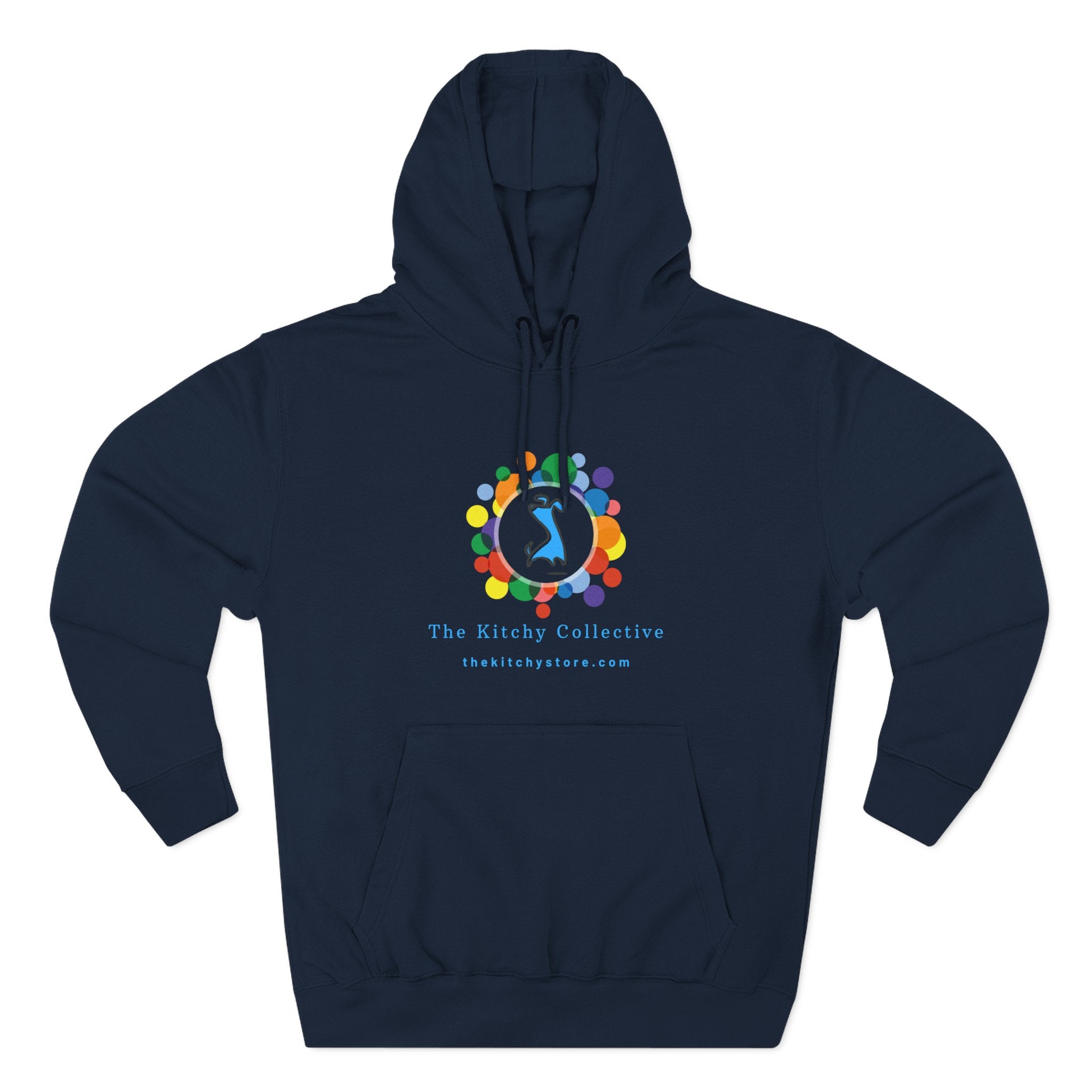 Chick-Shirts ~ THE KITCHY Fleece Pull-over Hoodie with Kangaroo Pocket