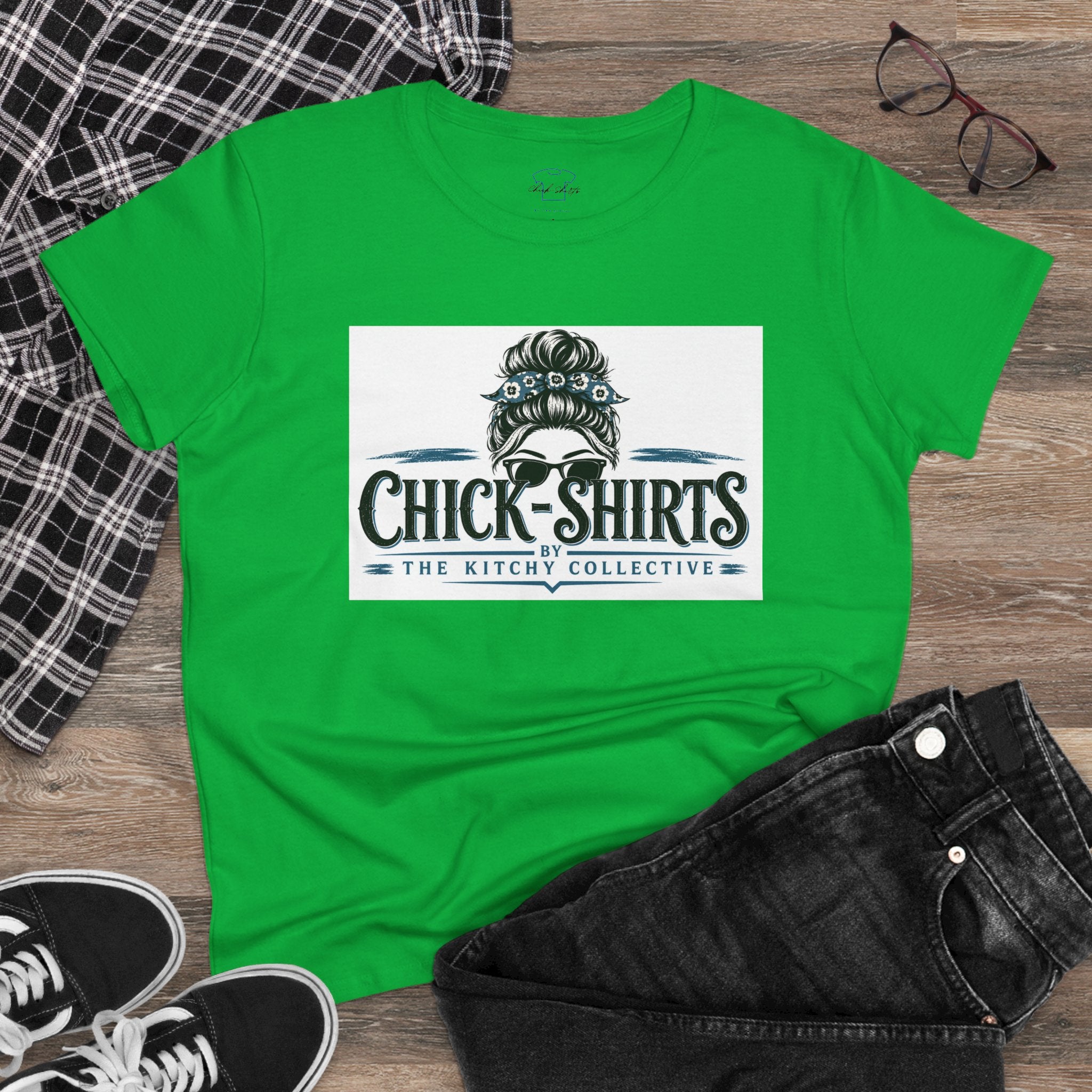 Chick-Shirts ~ LOGO Women's Cotton Tee