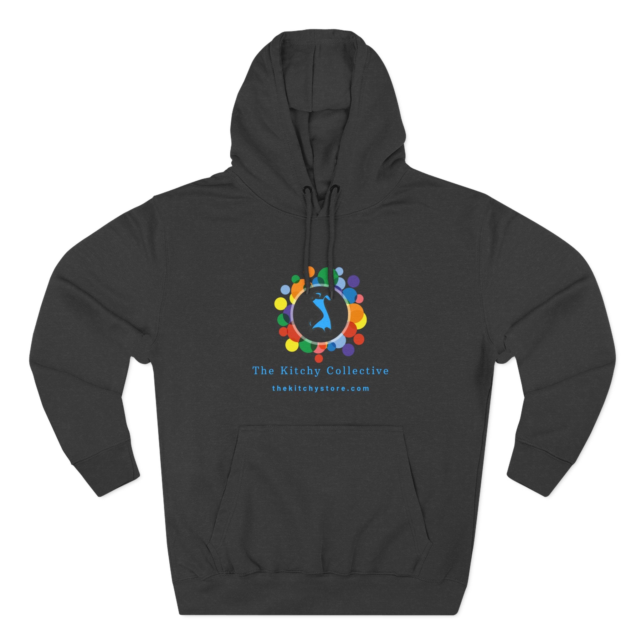 Dude-Shirts ~ THE KITCHY Fleece Pull-over Hoodie with Kangaroo Pocket