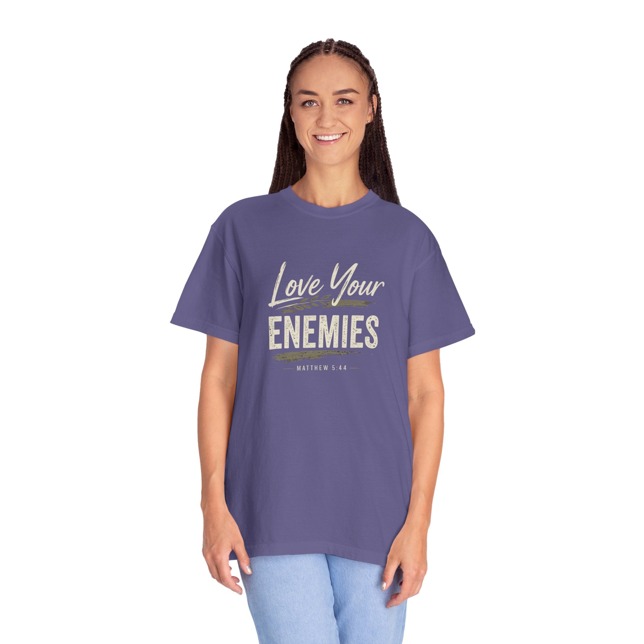 Chick-Shirts ~ Love Your Enemies — Graphic Tee