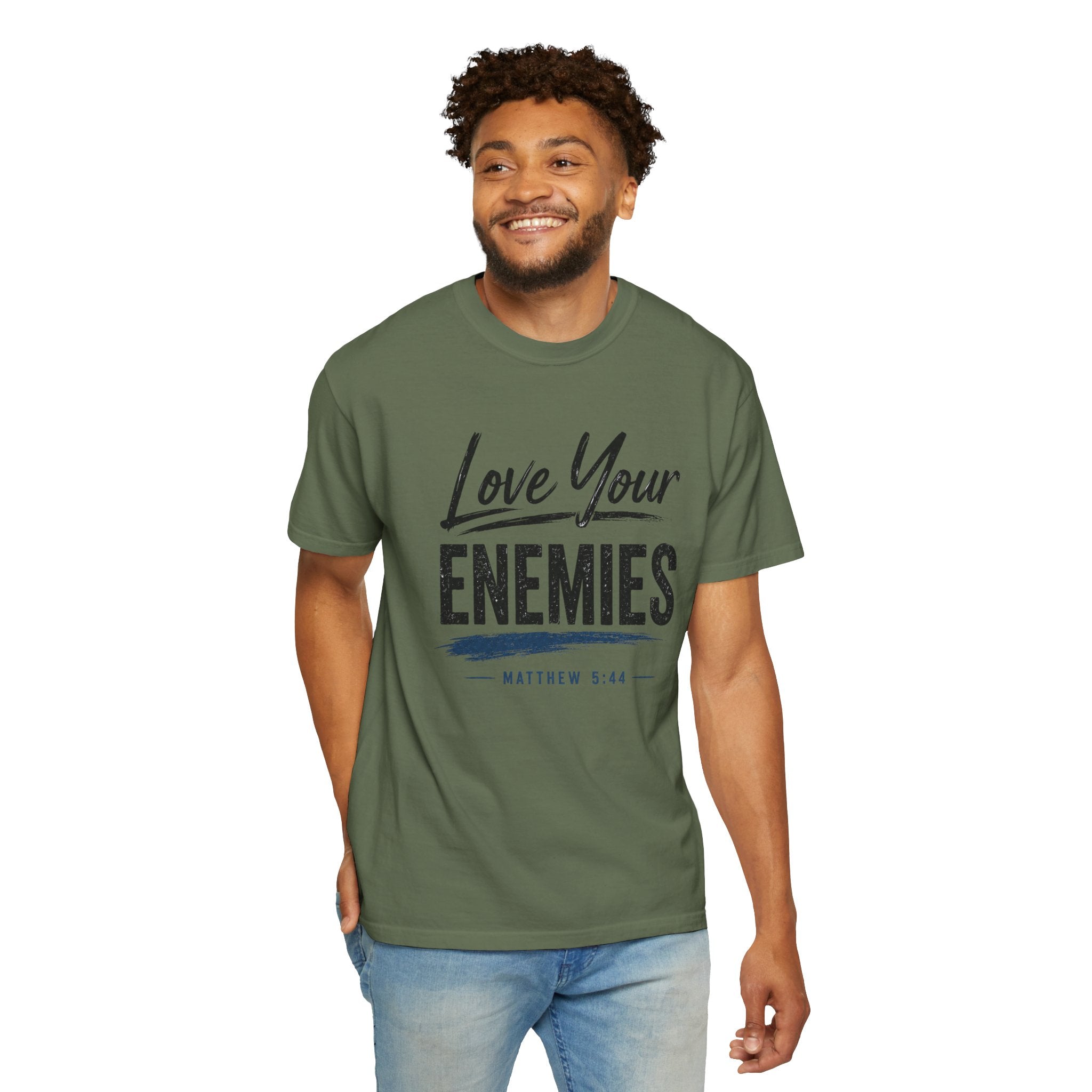Dude-Shirts ~ Love Your Enemies — Graphic Tee