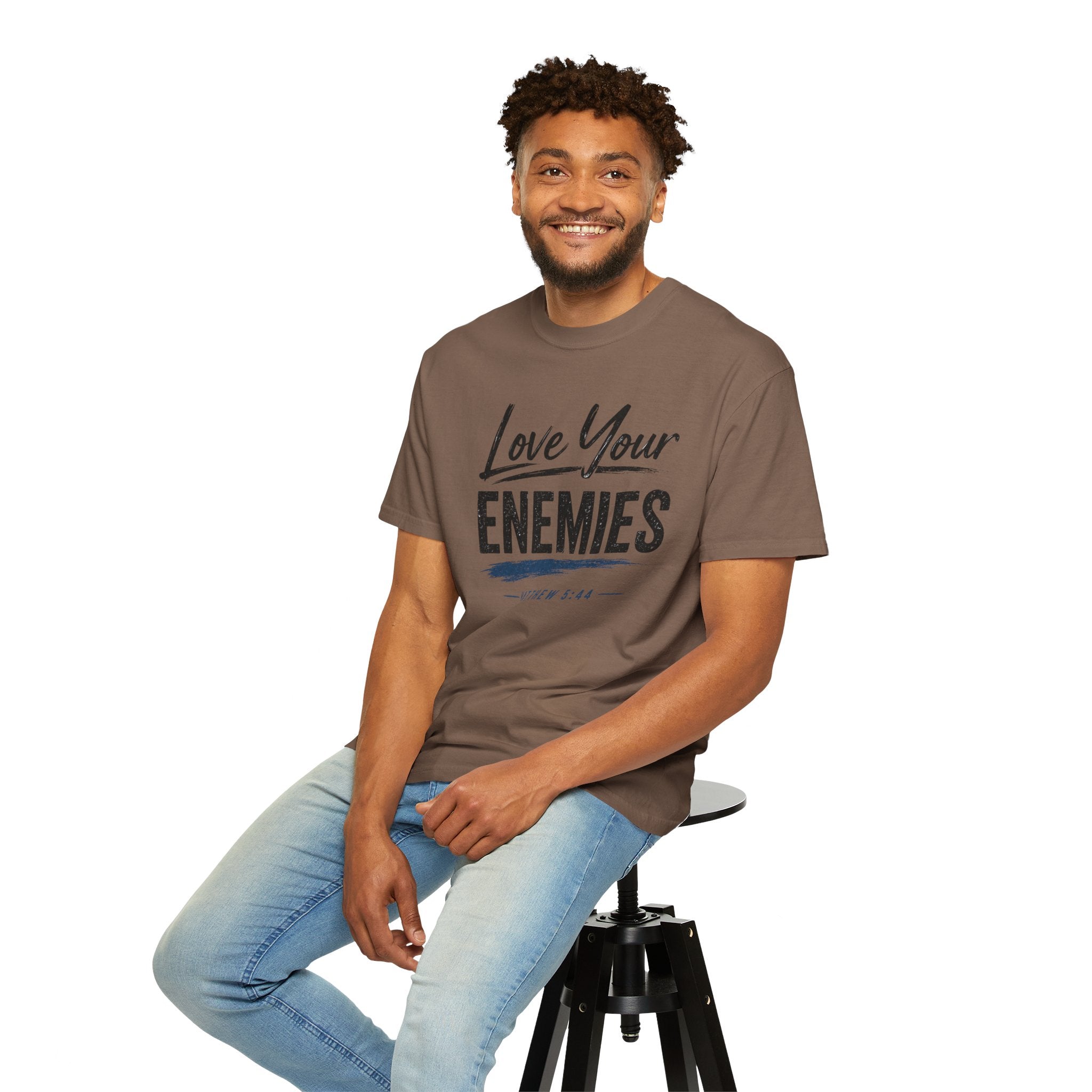 Dude-Shirts ~ Love Your Enemies — Graphic Tee