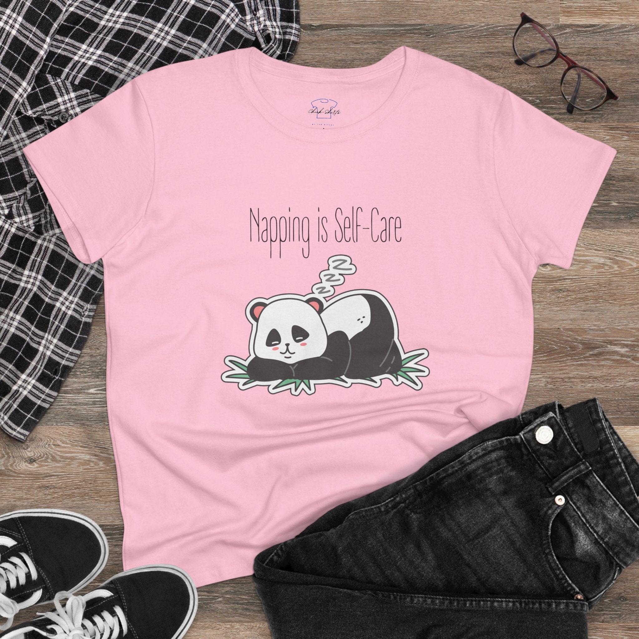 Chick-Shirts ~ Napping is Self-Care Women's Tee