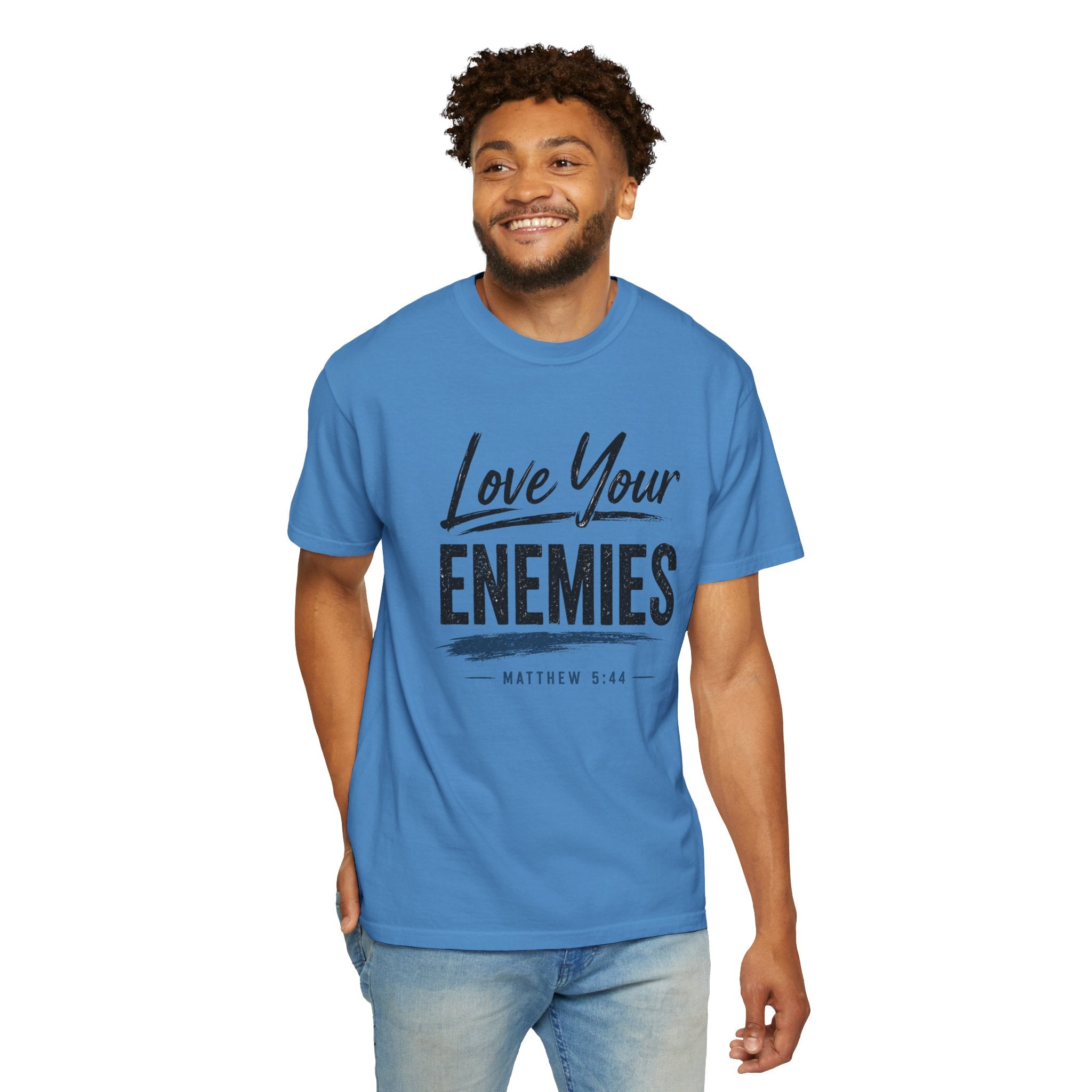 Dude-Shirts ~ Love Your Enemies — Graphic Tee