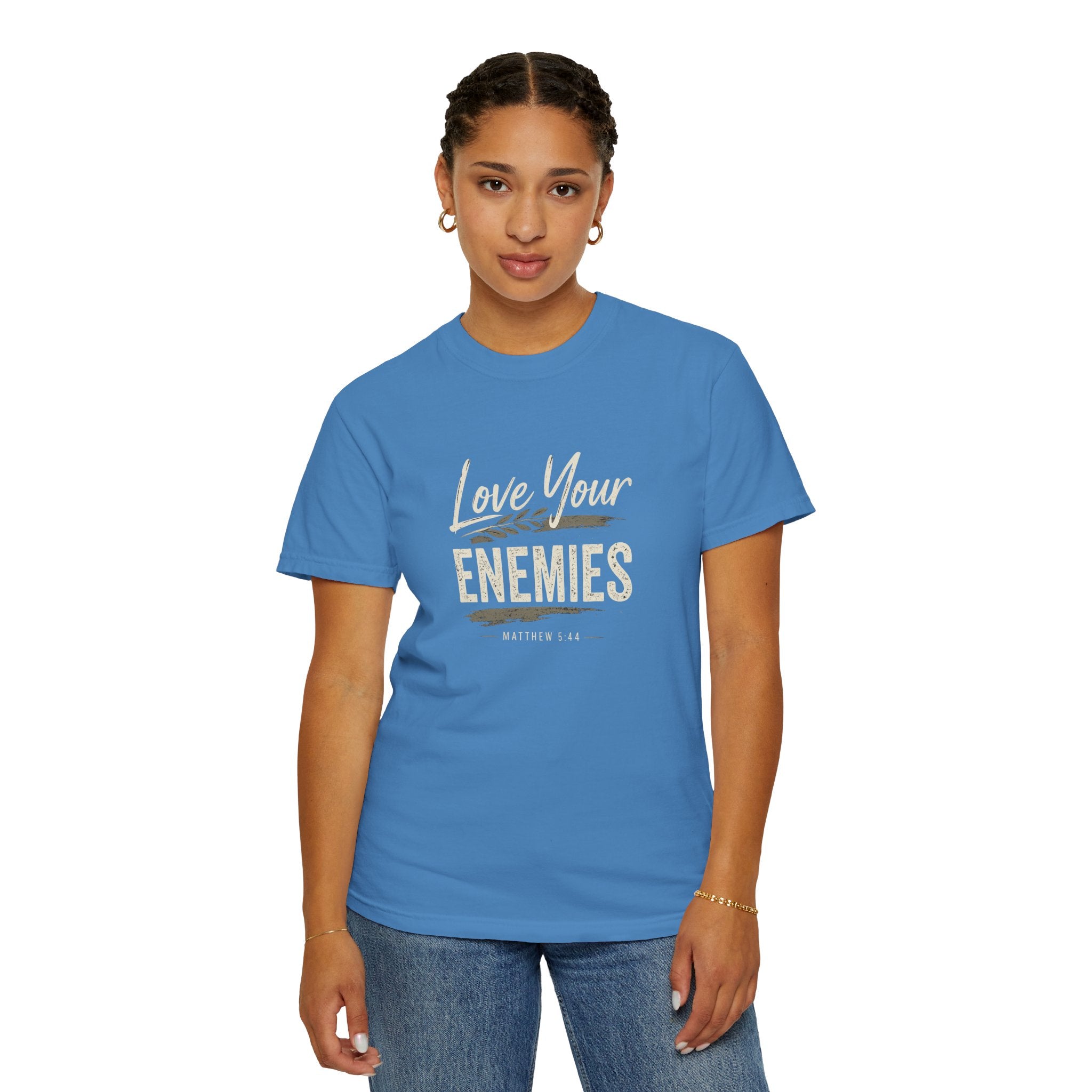 Chick-Shirts ~ Love Your Enemies — Graphic Tee