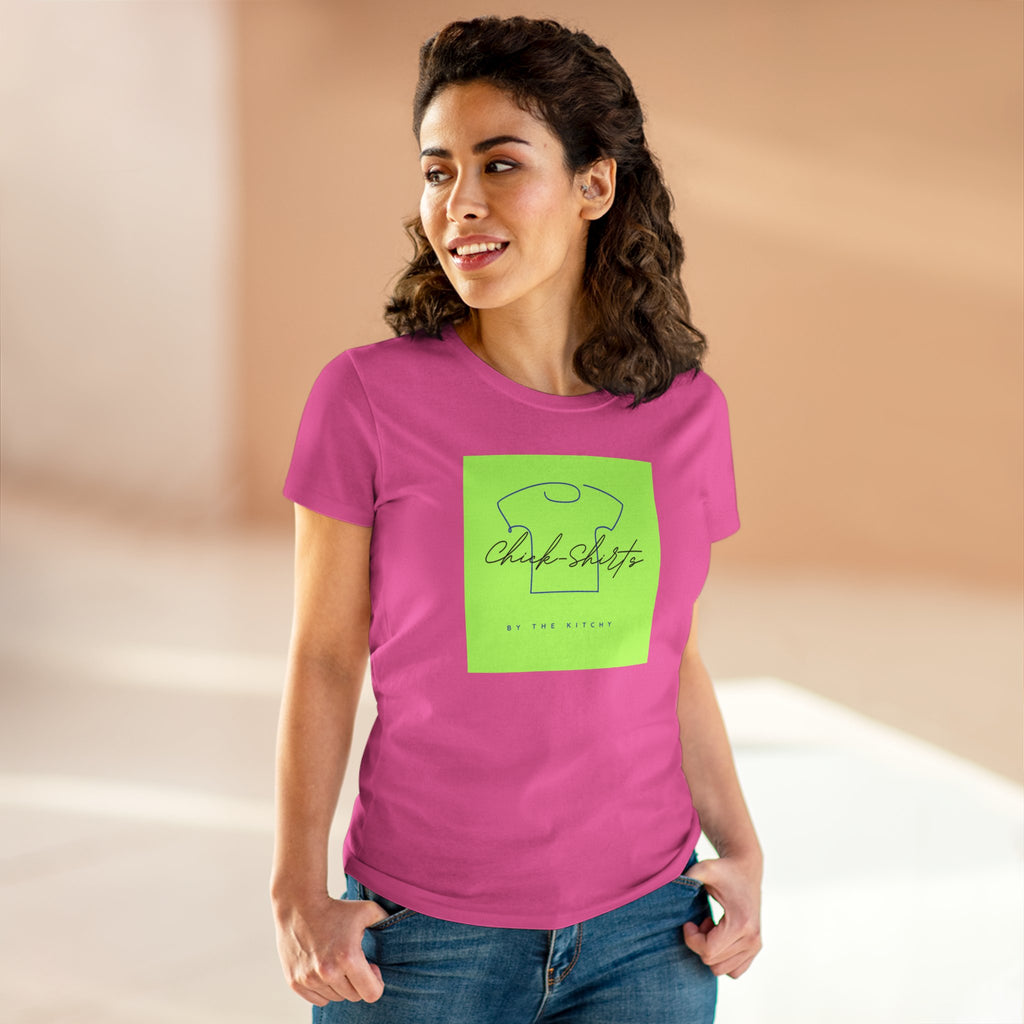 Chick-Shirts ~ LOGO Women's Cotton Tee