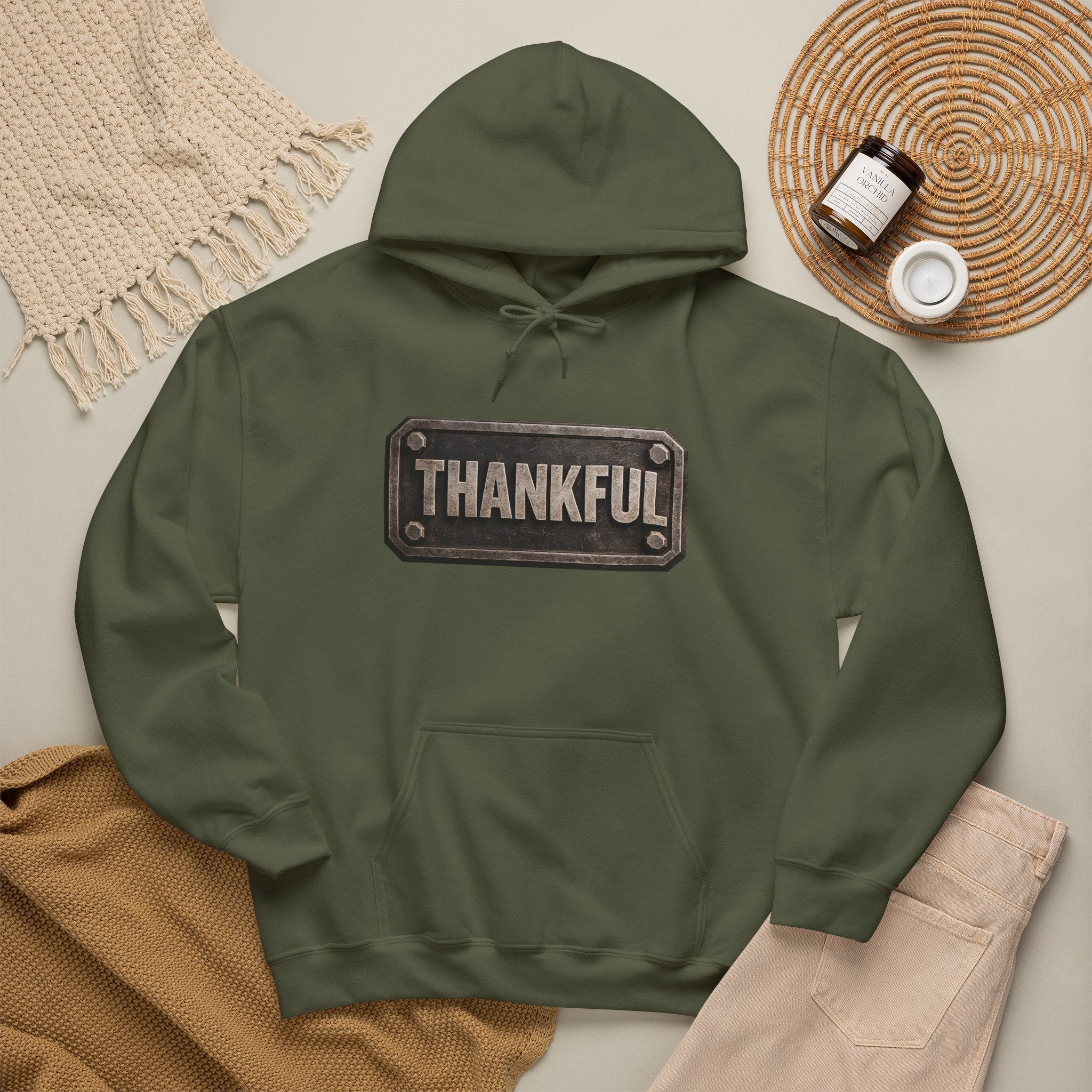 Thankful Plaque Hoodie