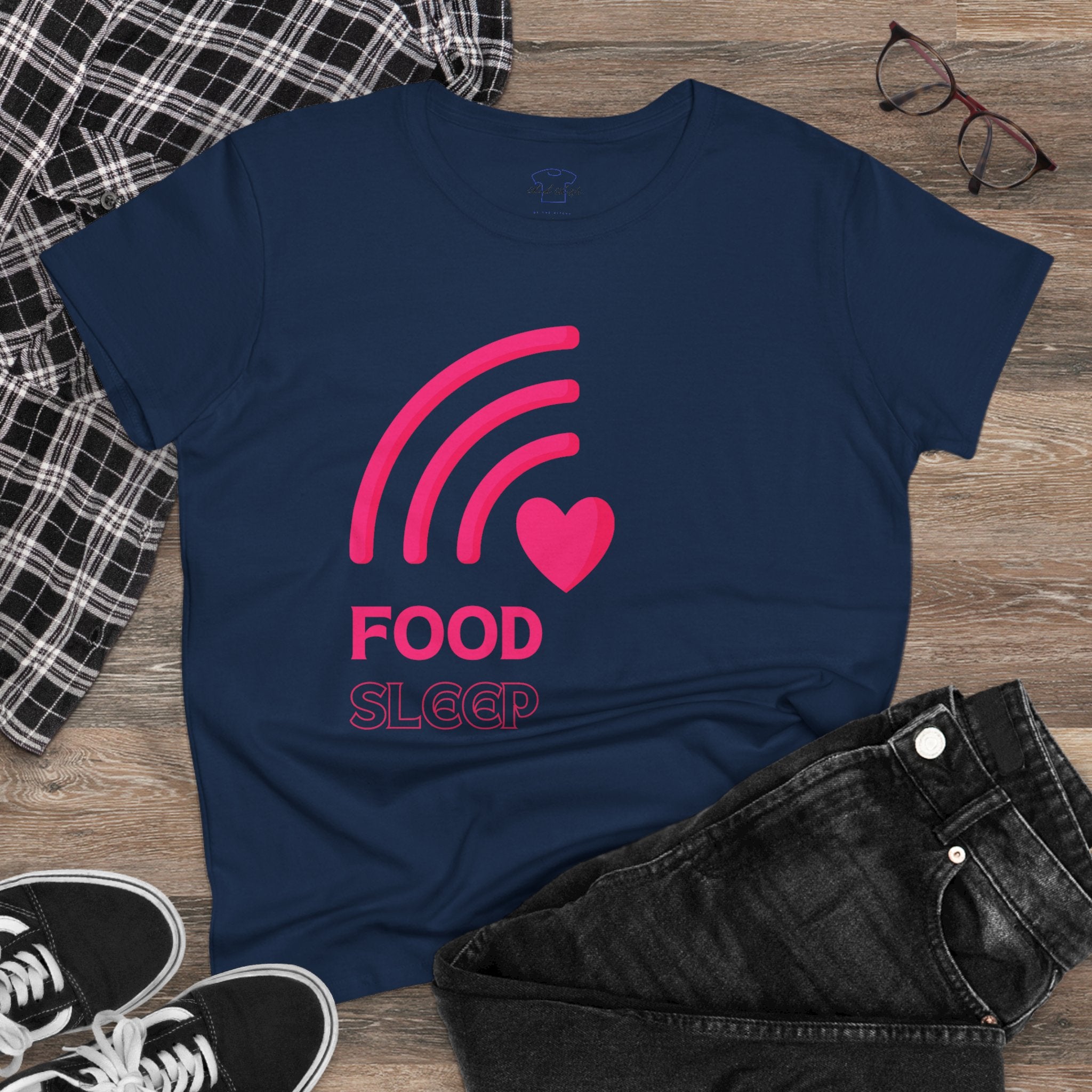 Chick-Shirts ~ WIFI, FOOD, SLEEP Women's Tee