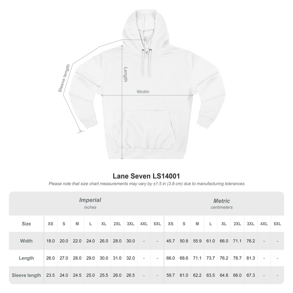 Chick-Shirts ~ THE KITCHY Fleece Pull-over Hoodie with Kangaroo Pocket