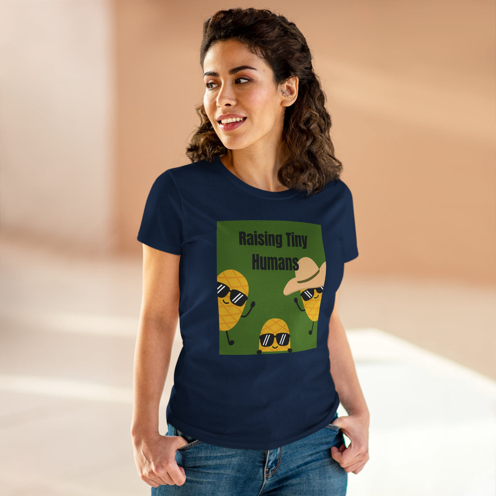 Chick-Shirts ~ Raising Tiny Humans Women's Tee